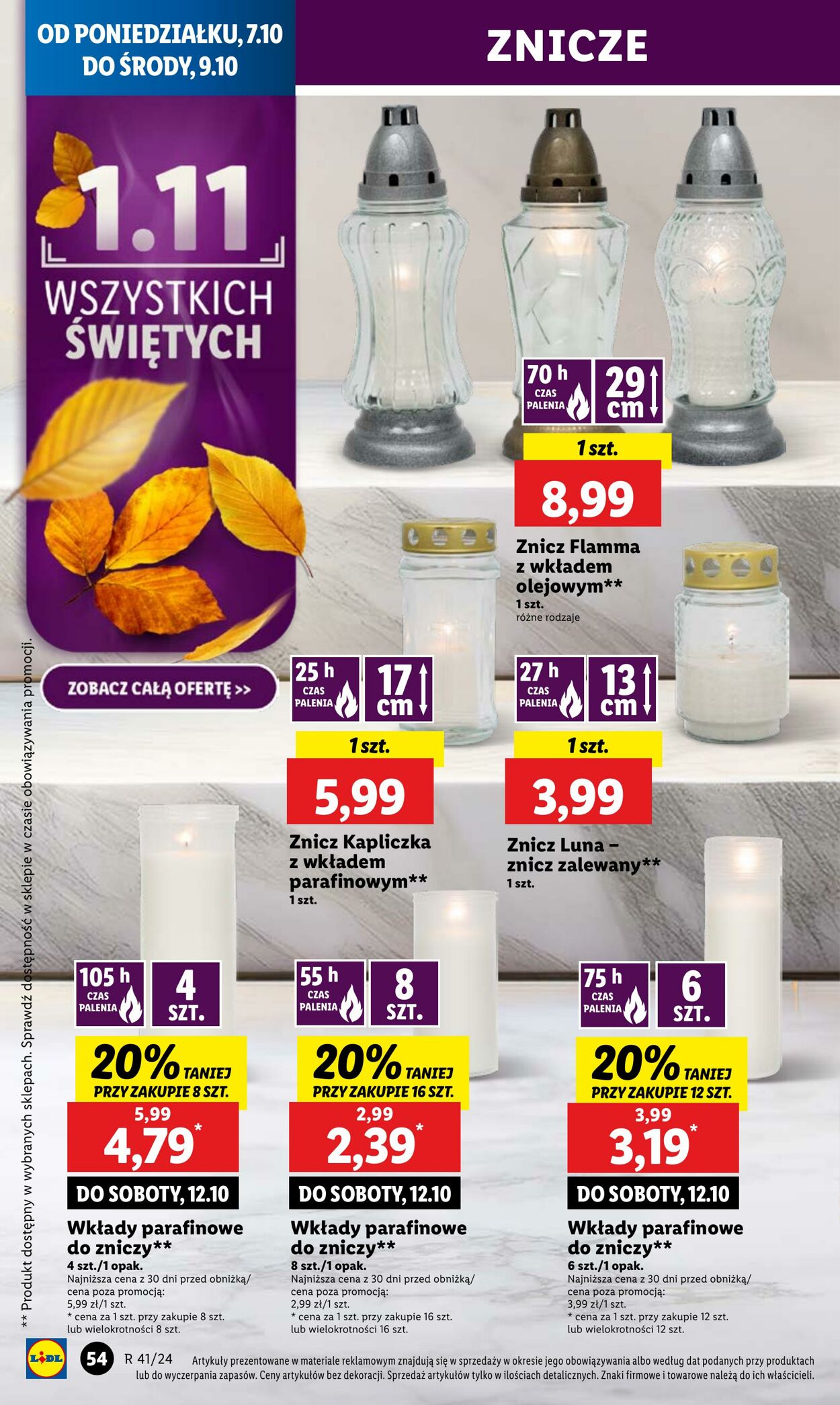 Gazetka Lidl 07.10.2024 - 09.10.2024