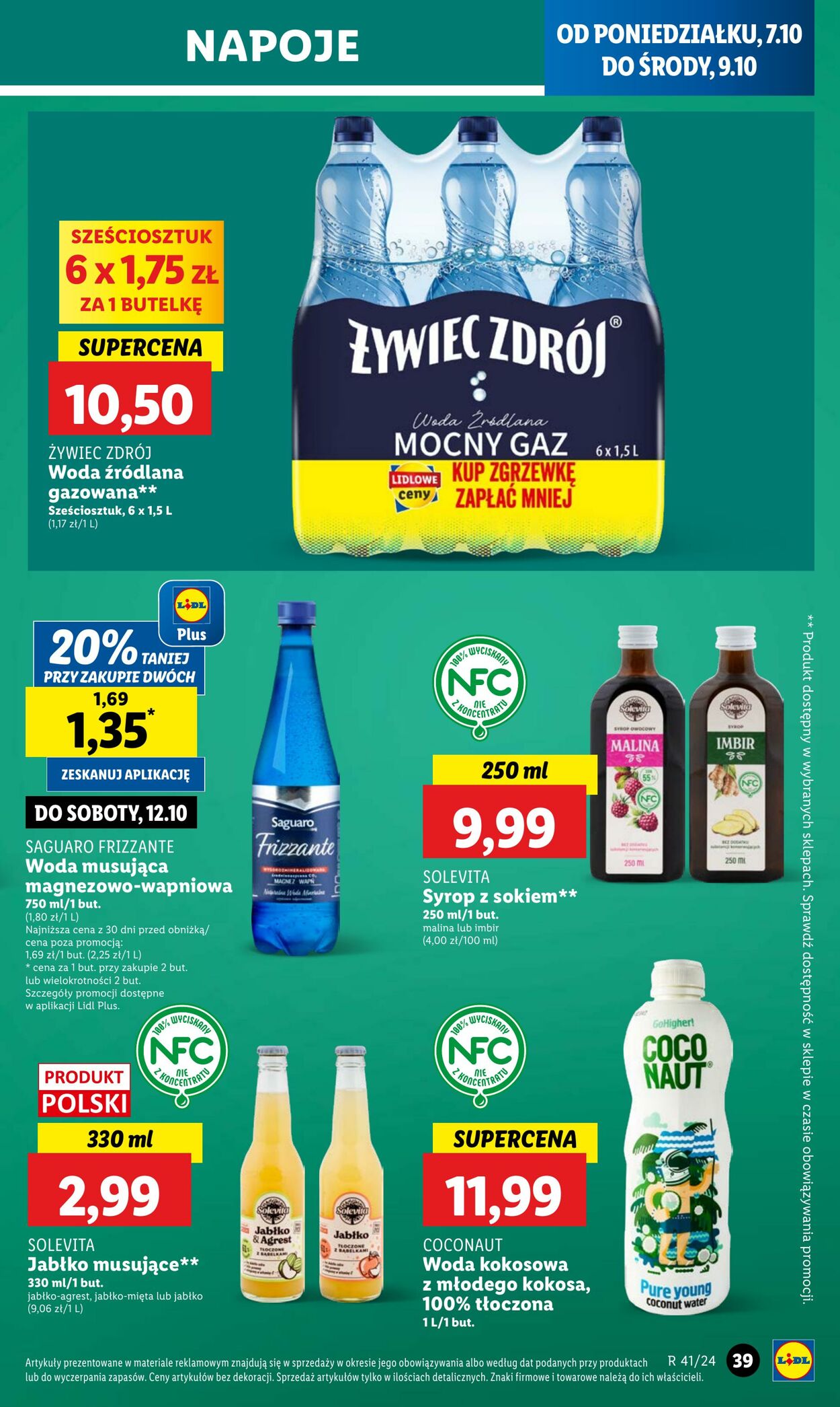 Gazetka Lidl 07.10.2024 - 09.10.2024