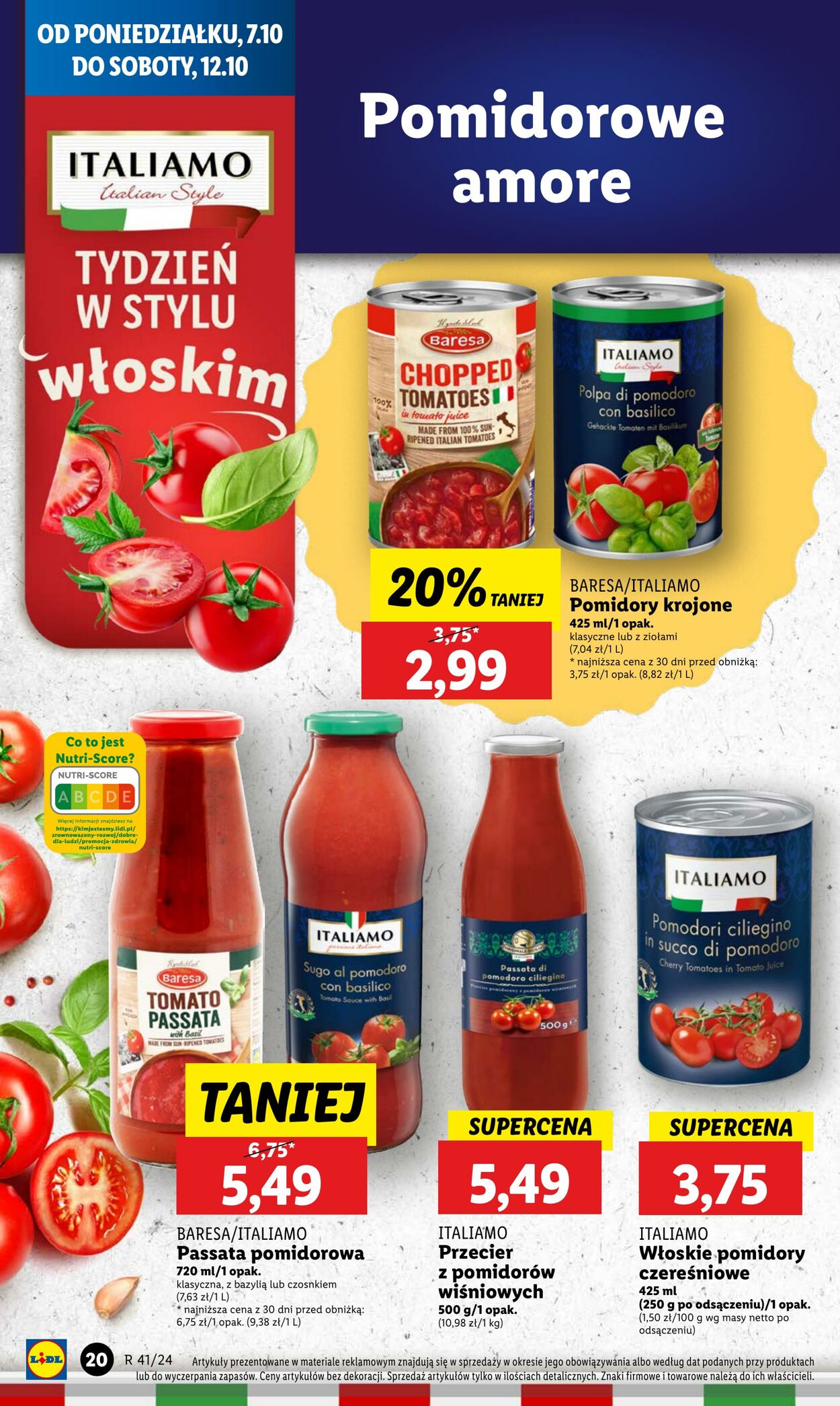 Gazetka Lidl 07.10.2024 - 09.10.2024