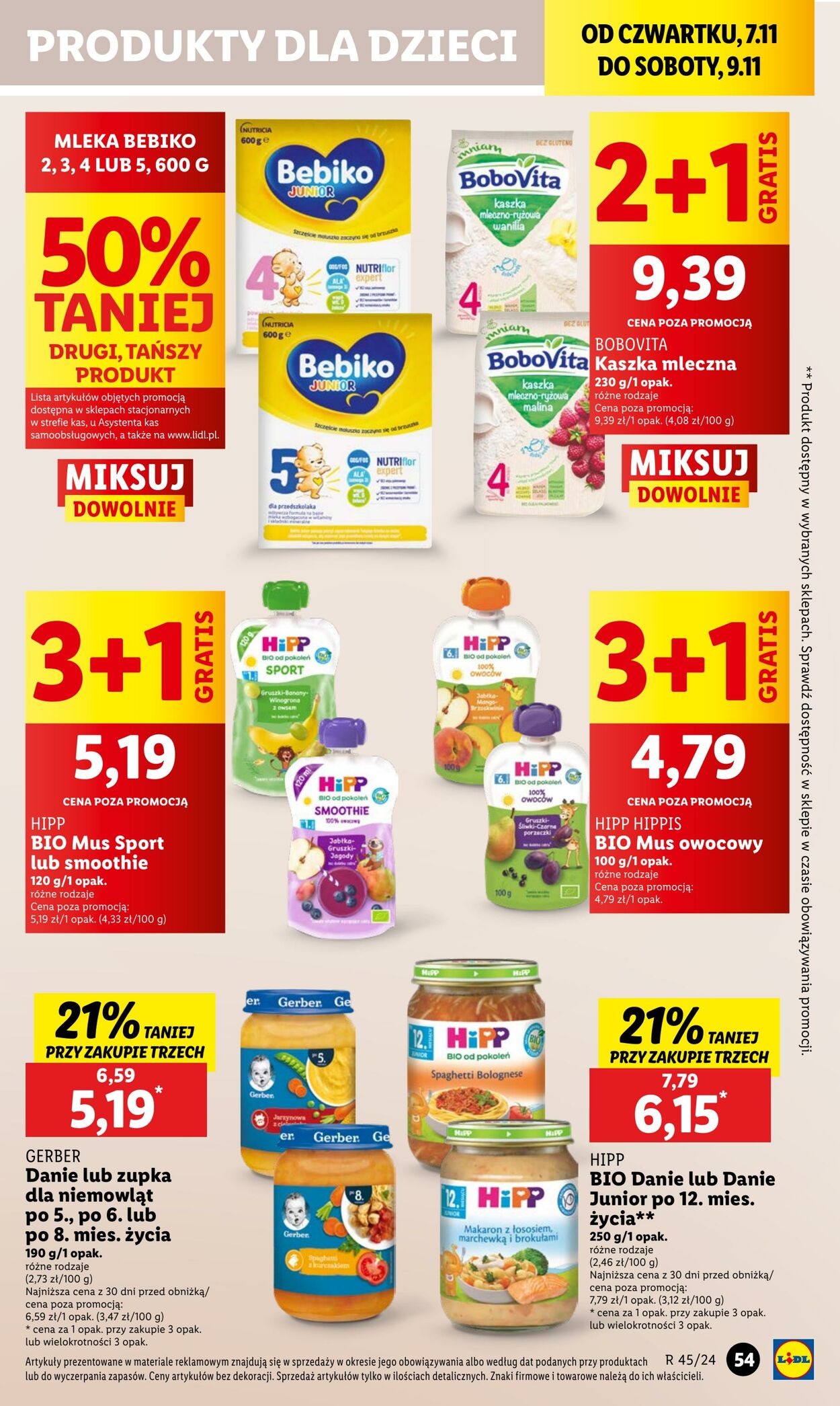 Gazetka Lidl 07.11.2024 - 09.11.2024