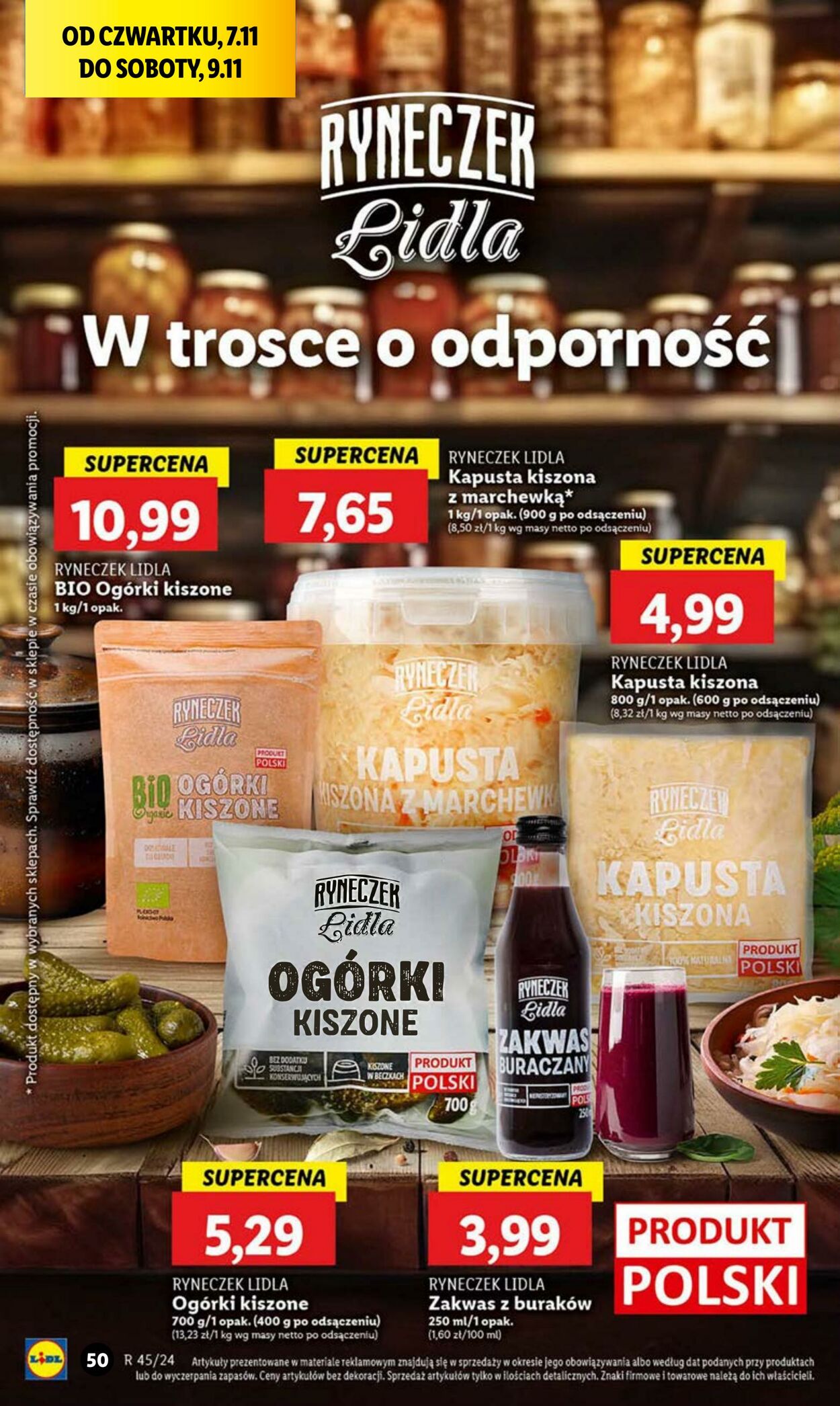 Gazetka Lidl 07.11.2024 - 09.11.2024