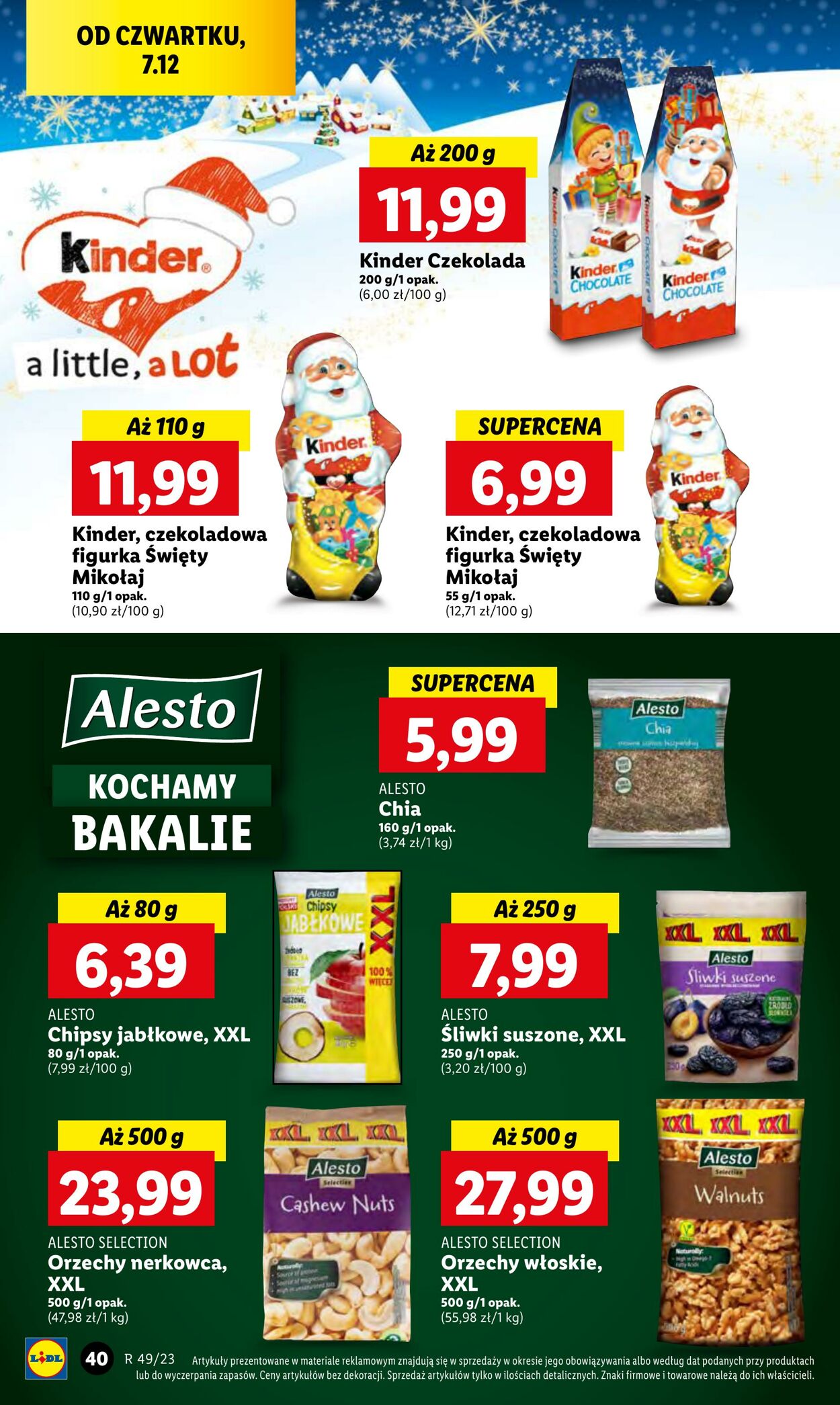 Gazetka Lidl 07.12.2023 - 10.12.2023