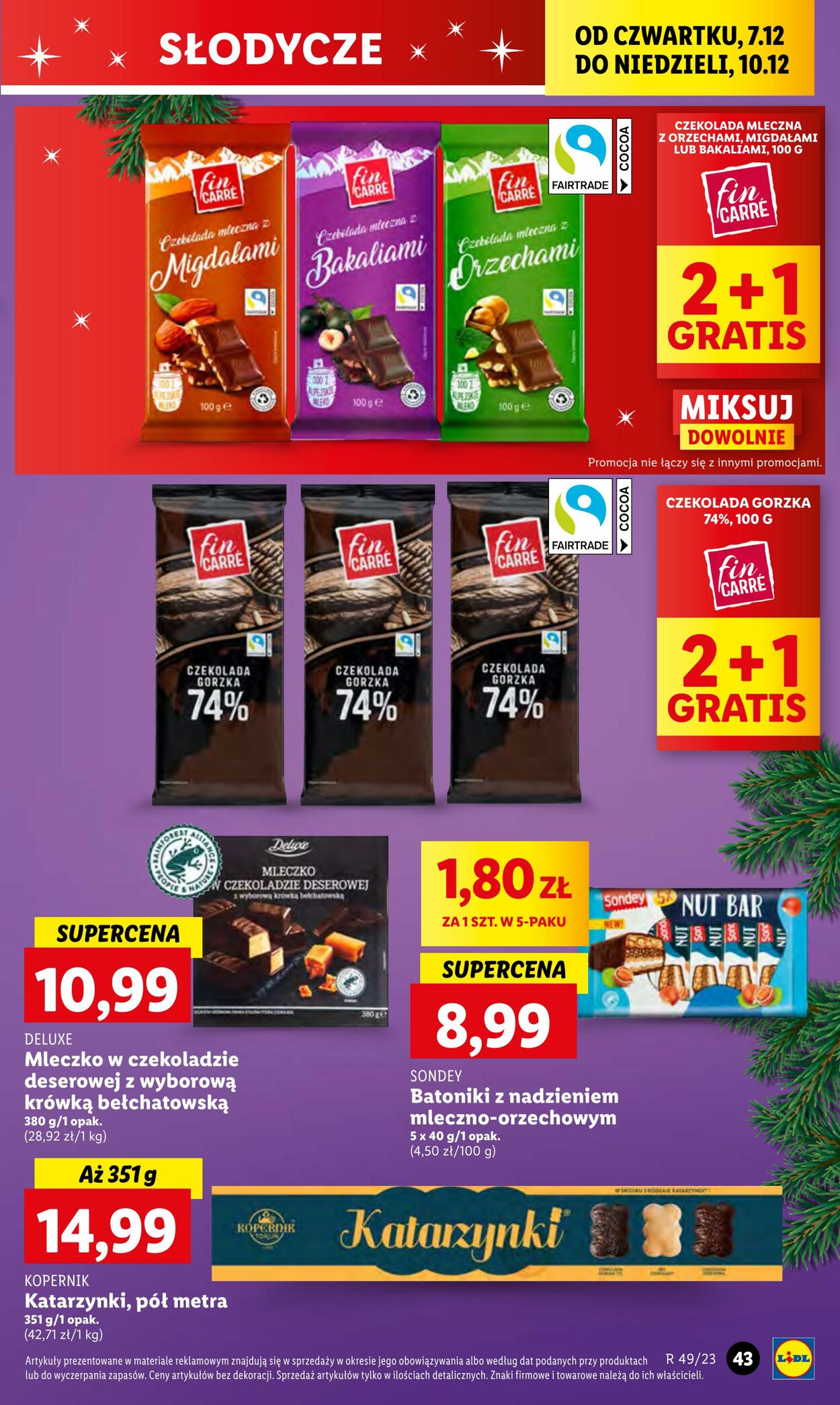 Gazetka Lidl 07.12.2023 - 10.12.2023