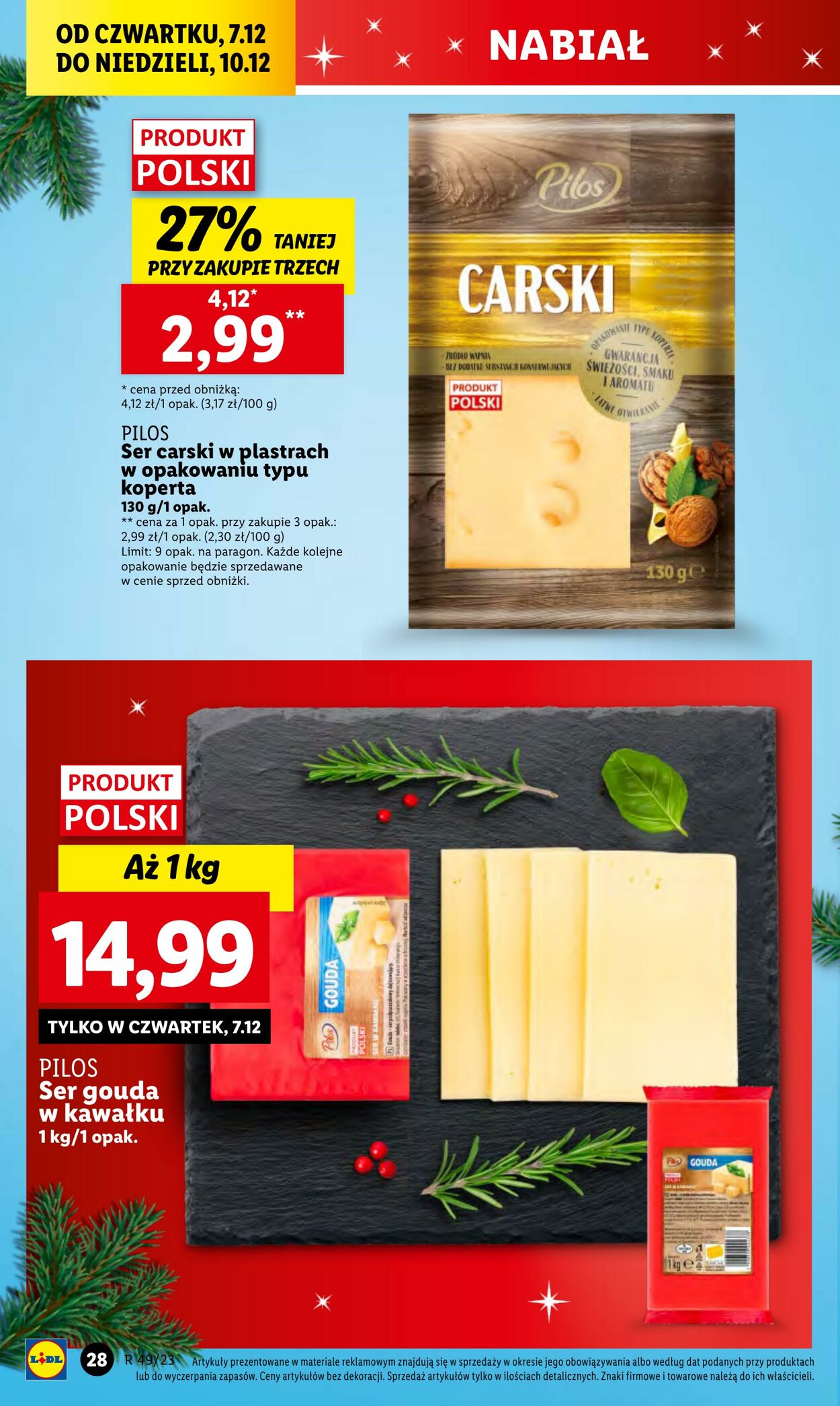 Gazetka Lidl 07.12.2023 - 10.12.2023