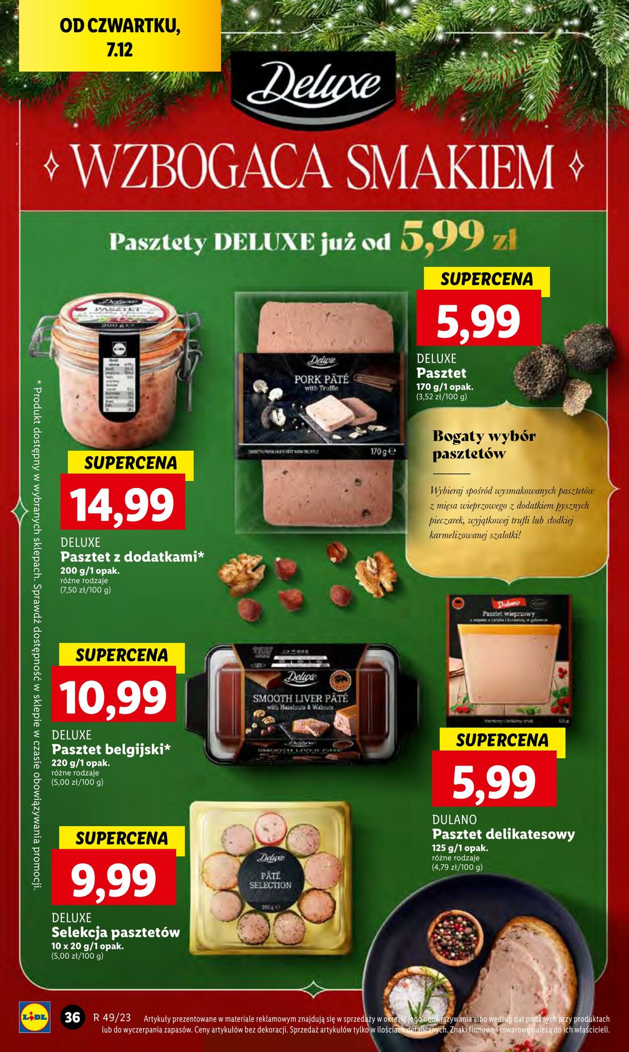 Gazetka Lidl 07.12.2023 - 10.12.2023