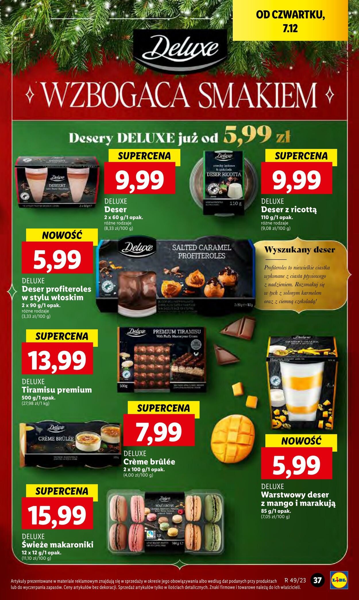 Gazetka Lidl 07.12.2023 - 10.12.2023