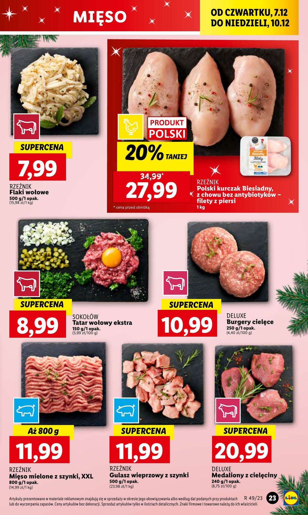 Gazetka Lidl 07.12.2023 - 10.12.2023