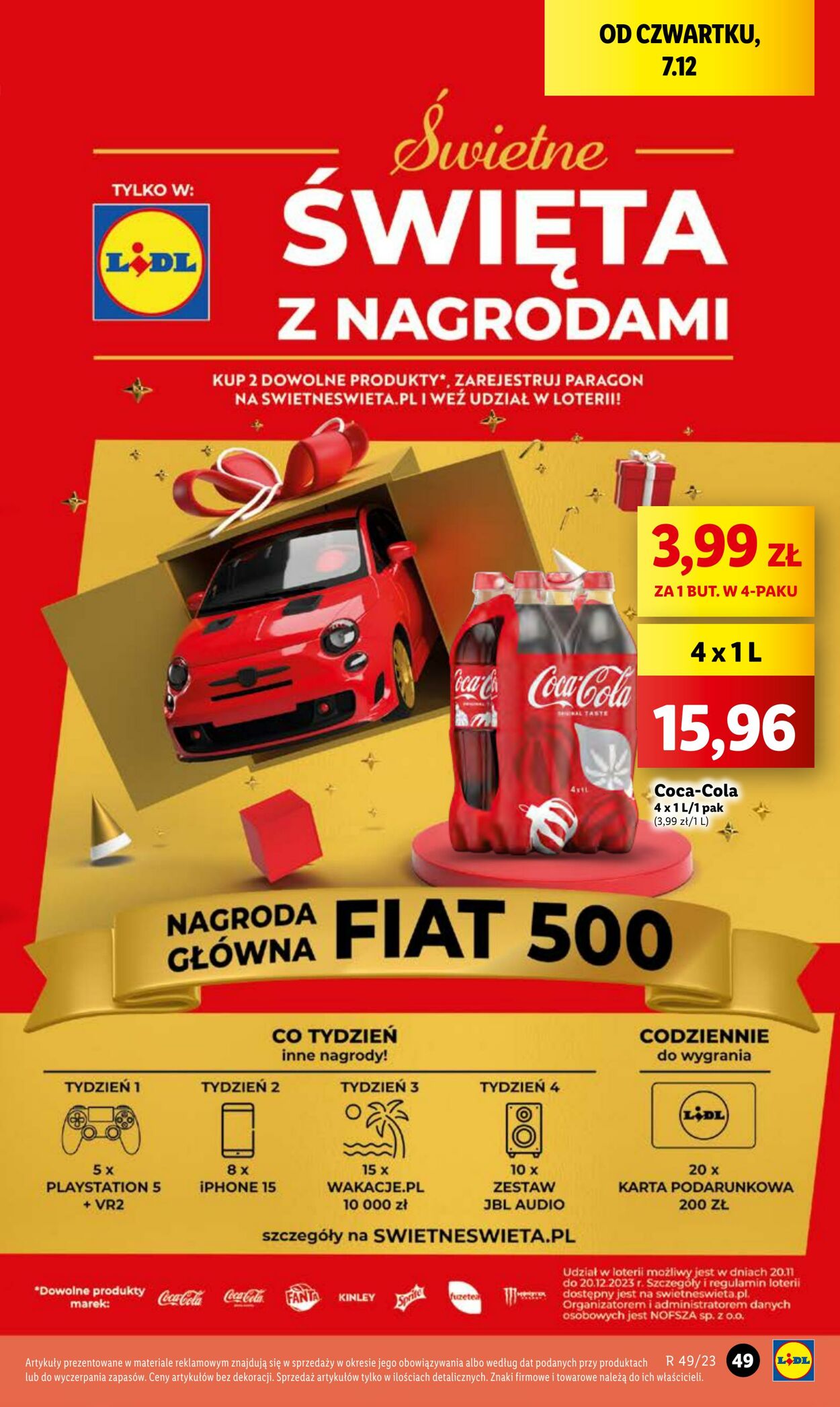 Gazetka Lidl 07.12.2023 - 10.12.2023