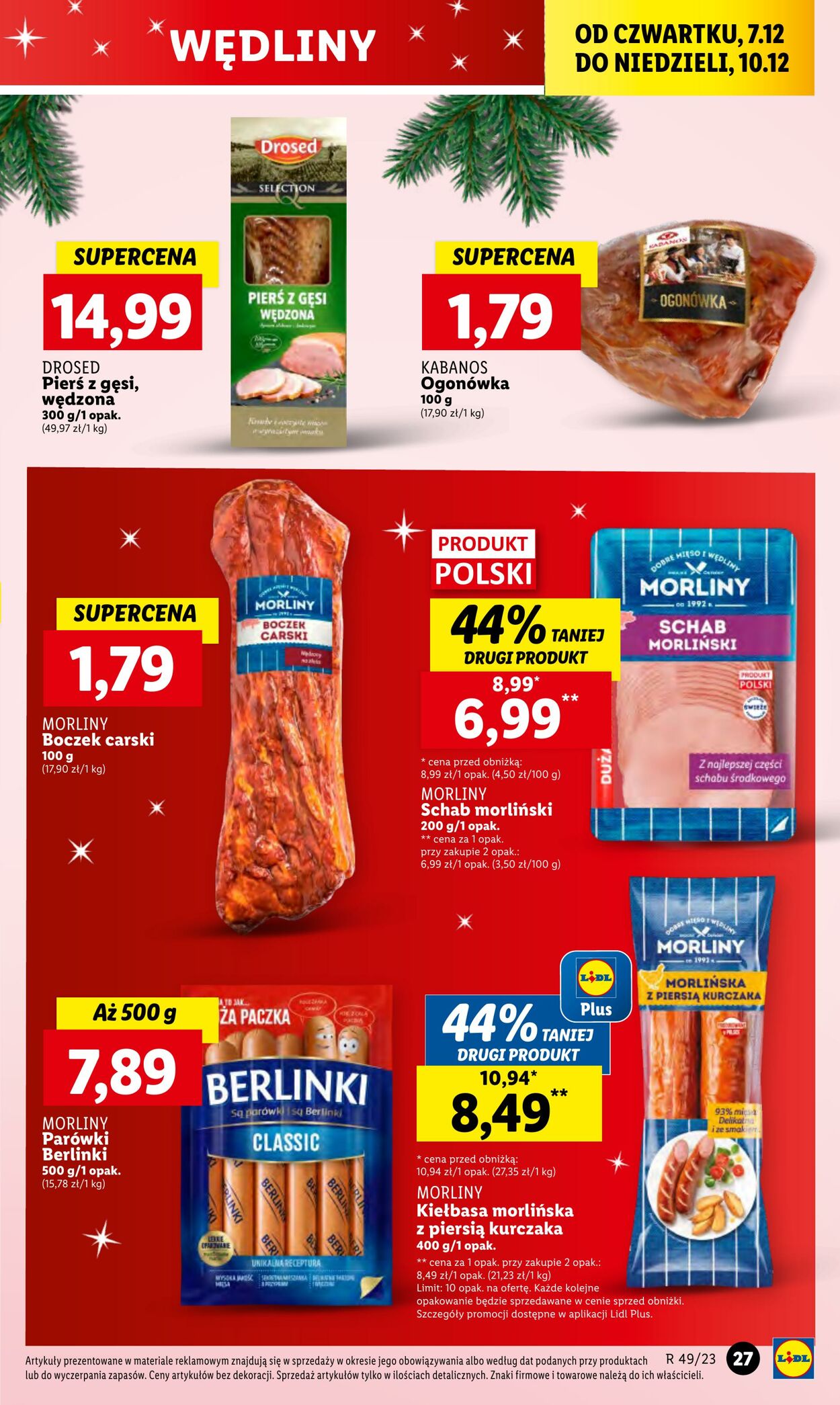 Gazetka Lidl 07.12.2023 - 10.12.2023