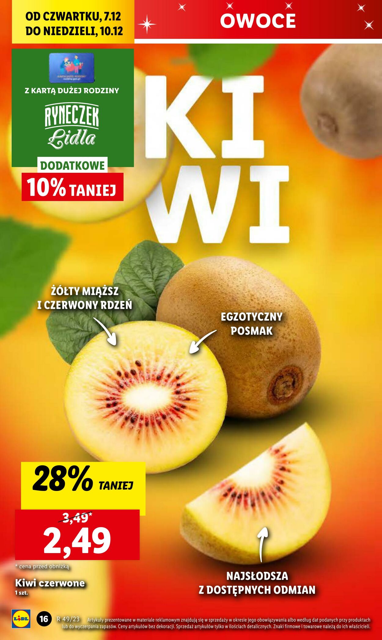 Gazetka Lidl 07.12.2023 - 10.12.2023