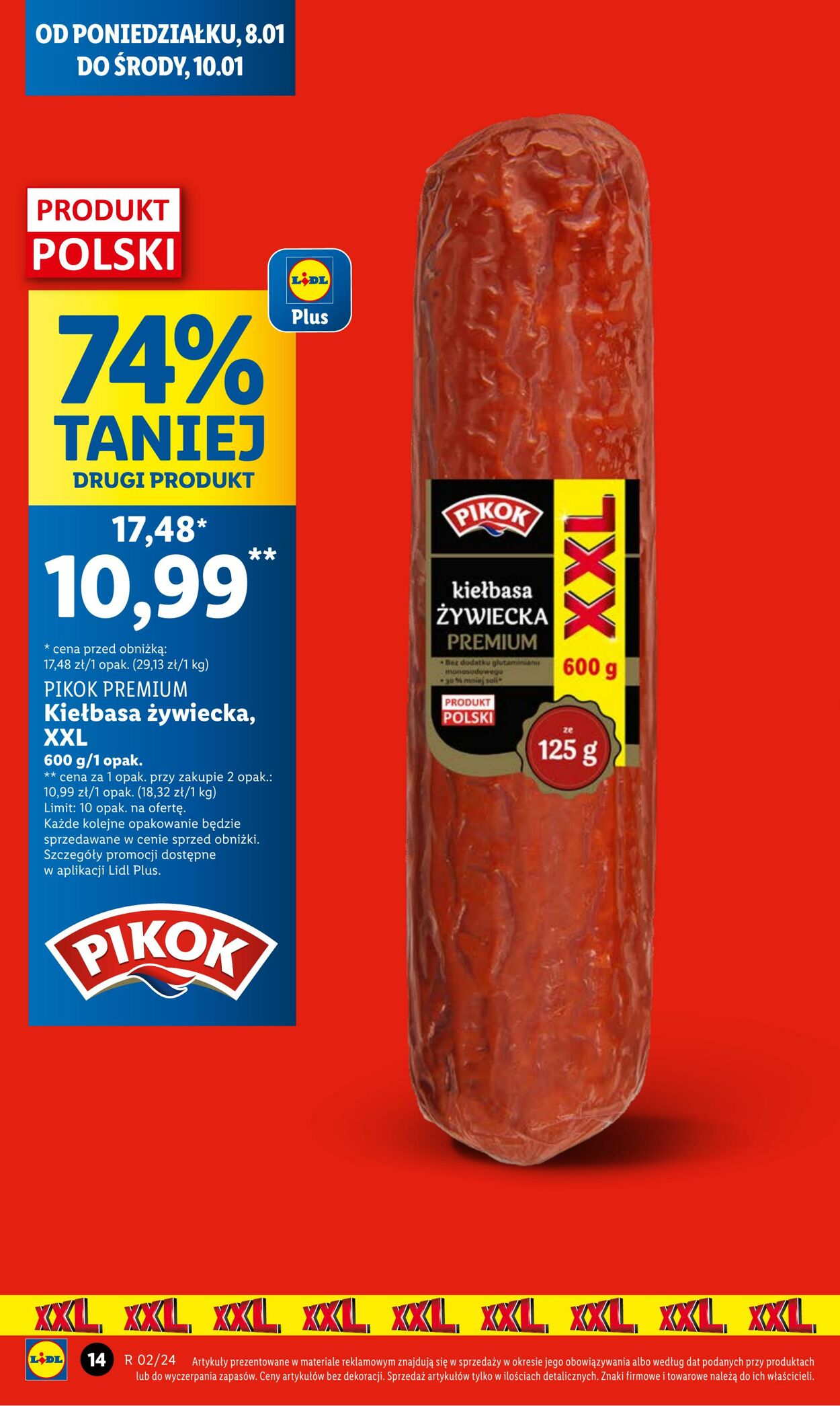 Gazetka Lidl 08.01.2024 - 10.01.2024