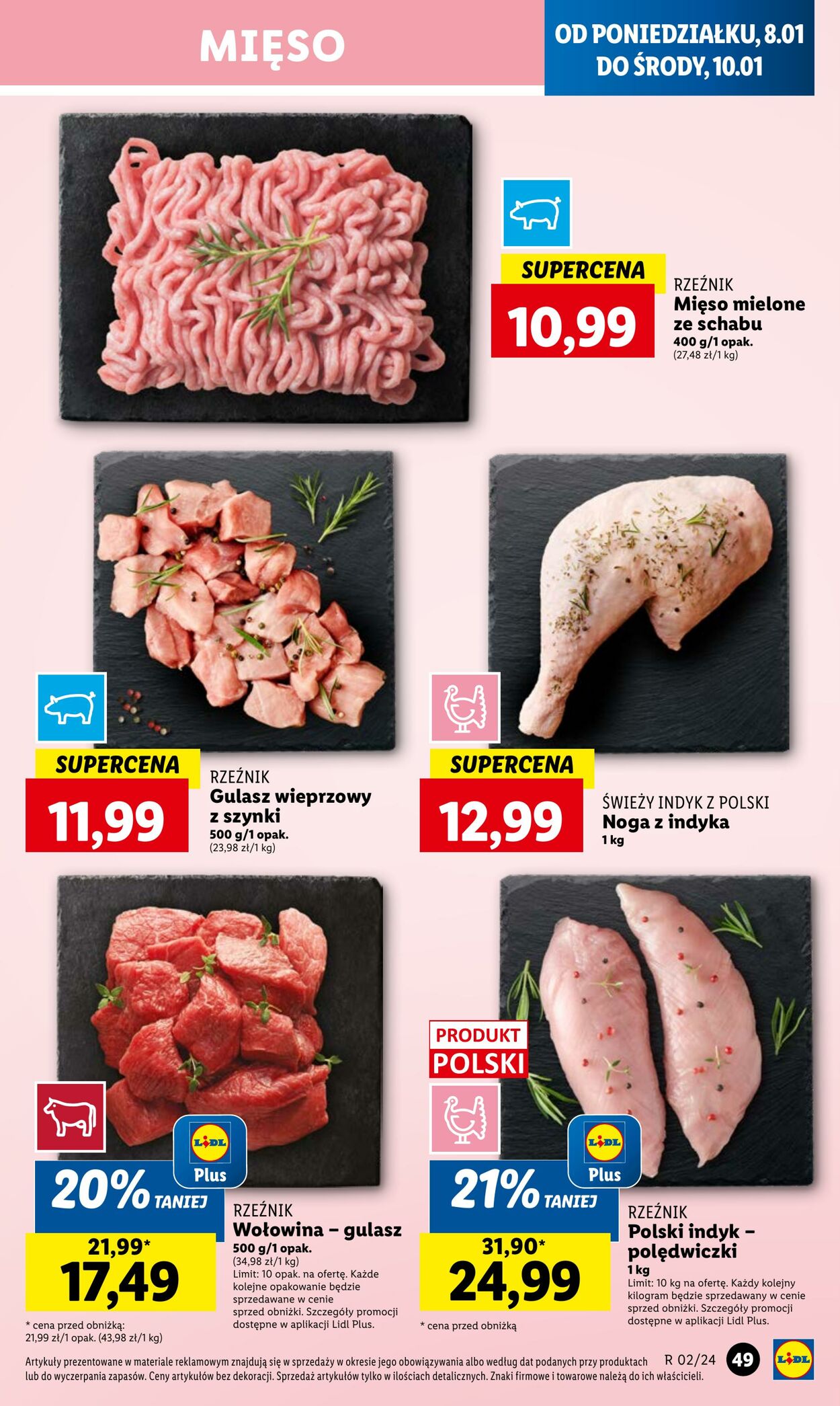 Gazetka Lidl 08.01.2024 - 10.01.2024