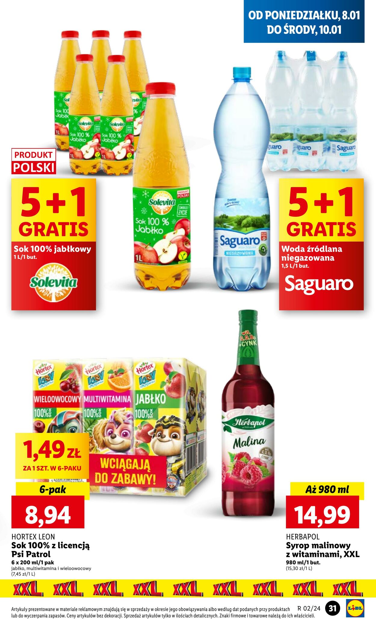 Gazetka Lidl 08.01.2024 - 10.01.2024