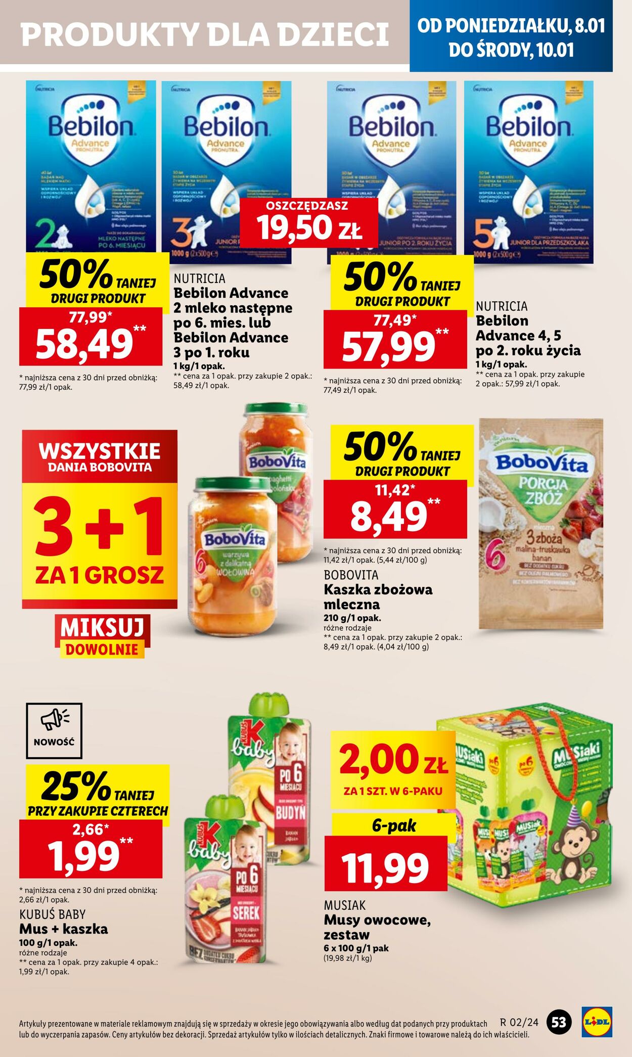 Gazetka Lidl 08.01.2024 - 10.01.2024