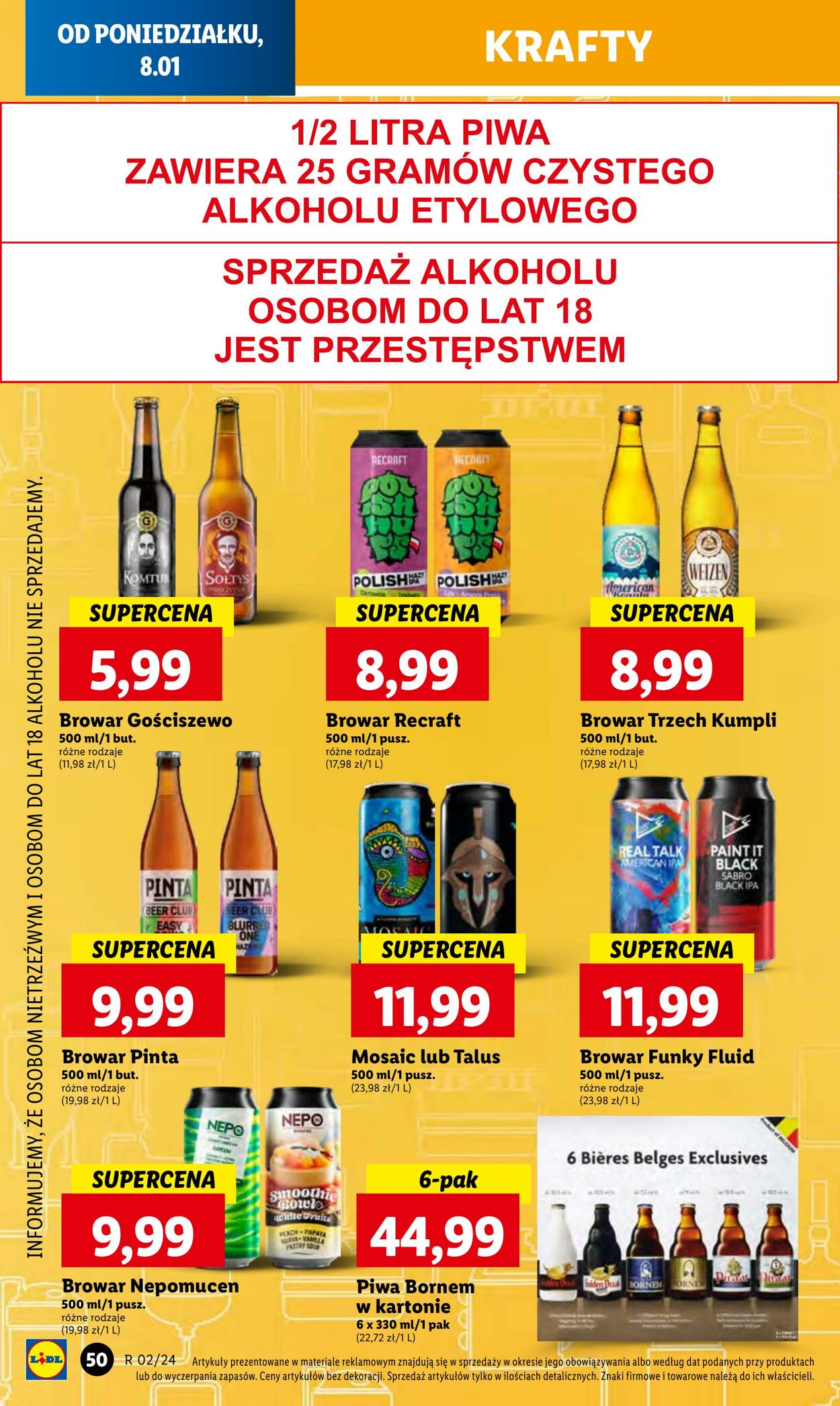 Gazetka Lidl 08.01.2024 - 10.01.2024