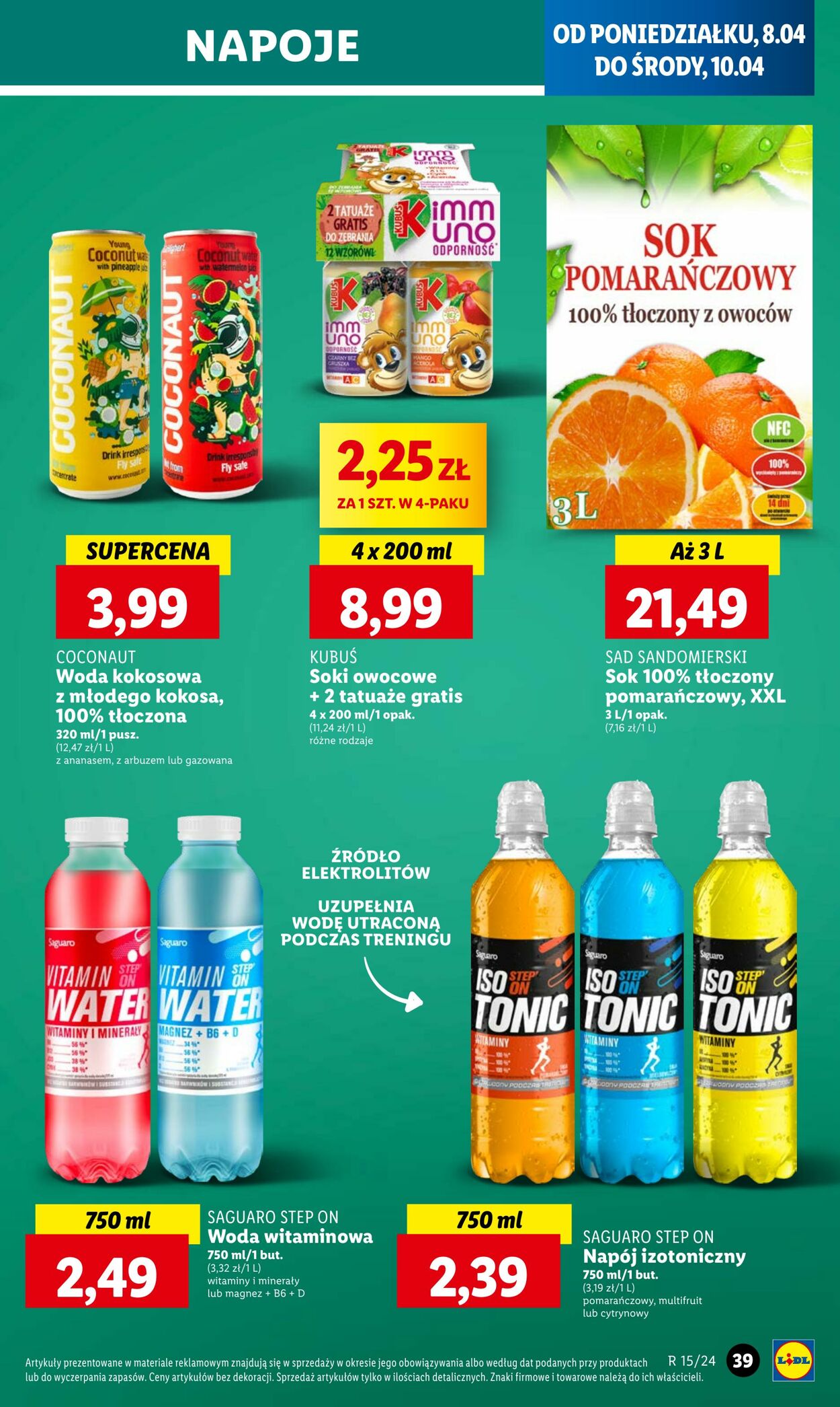 Gazetka Lidl 08.04.2024 - 10.04.2024