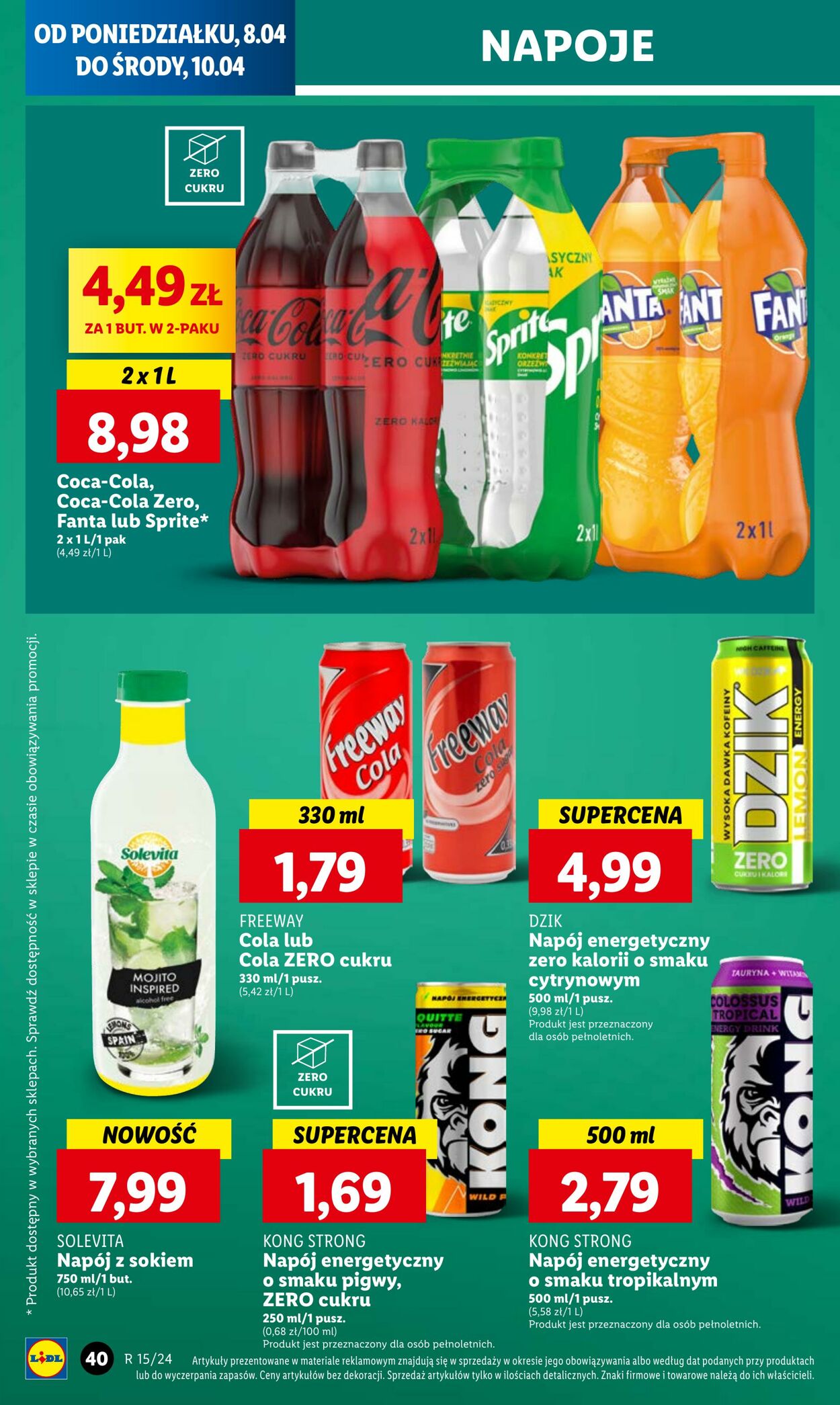 Gazetka Lidl 08.04.2024 - 10.04.2024