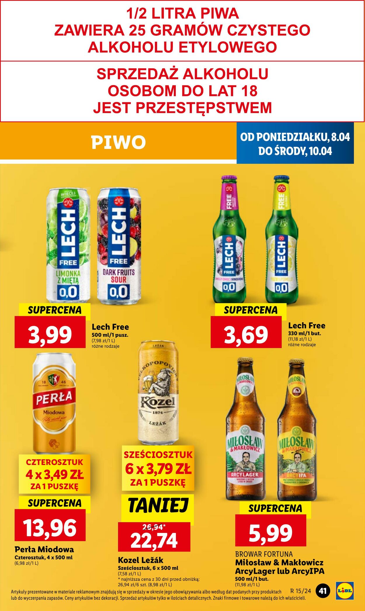 Gazetka Lidl 08.04.2024 - 10.04.2024