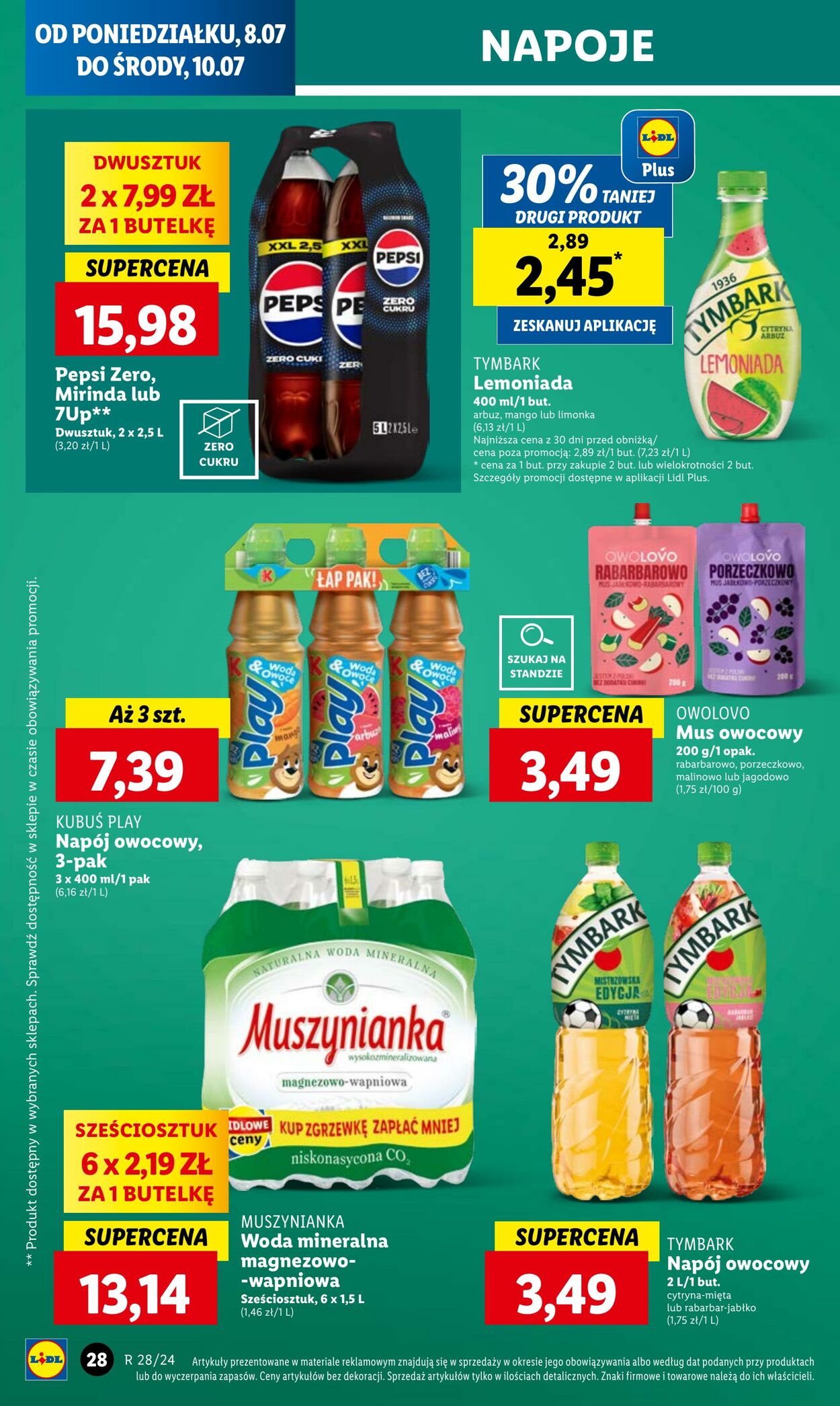 Gazetka Lidl 08.07.2024 - 10.07.2024