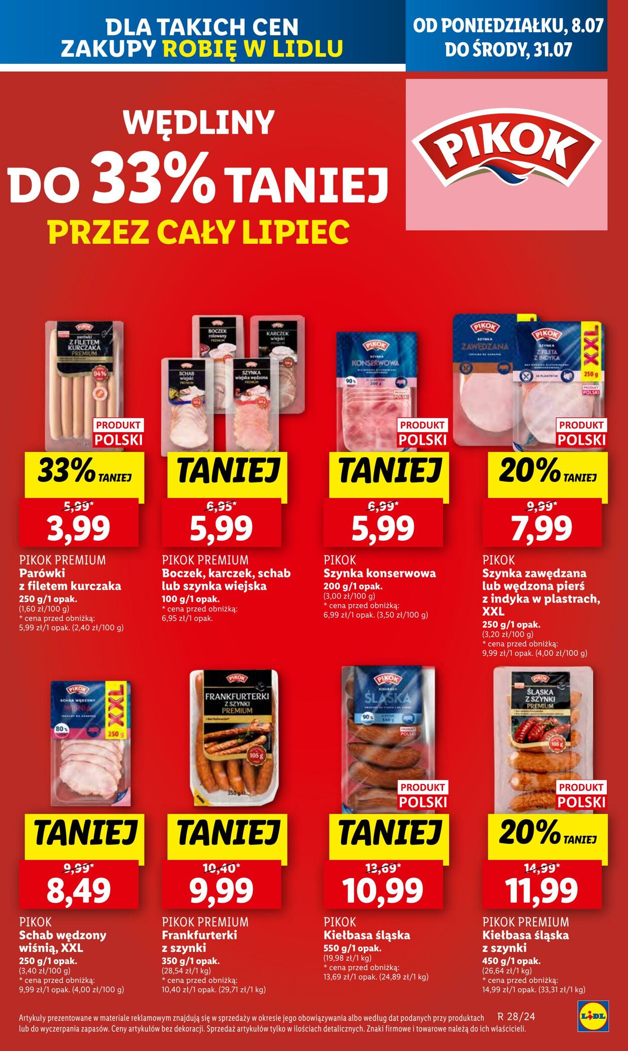 Gazetka Lidl 08.07.2024 - 10.07.2024