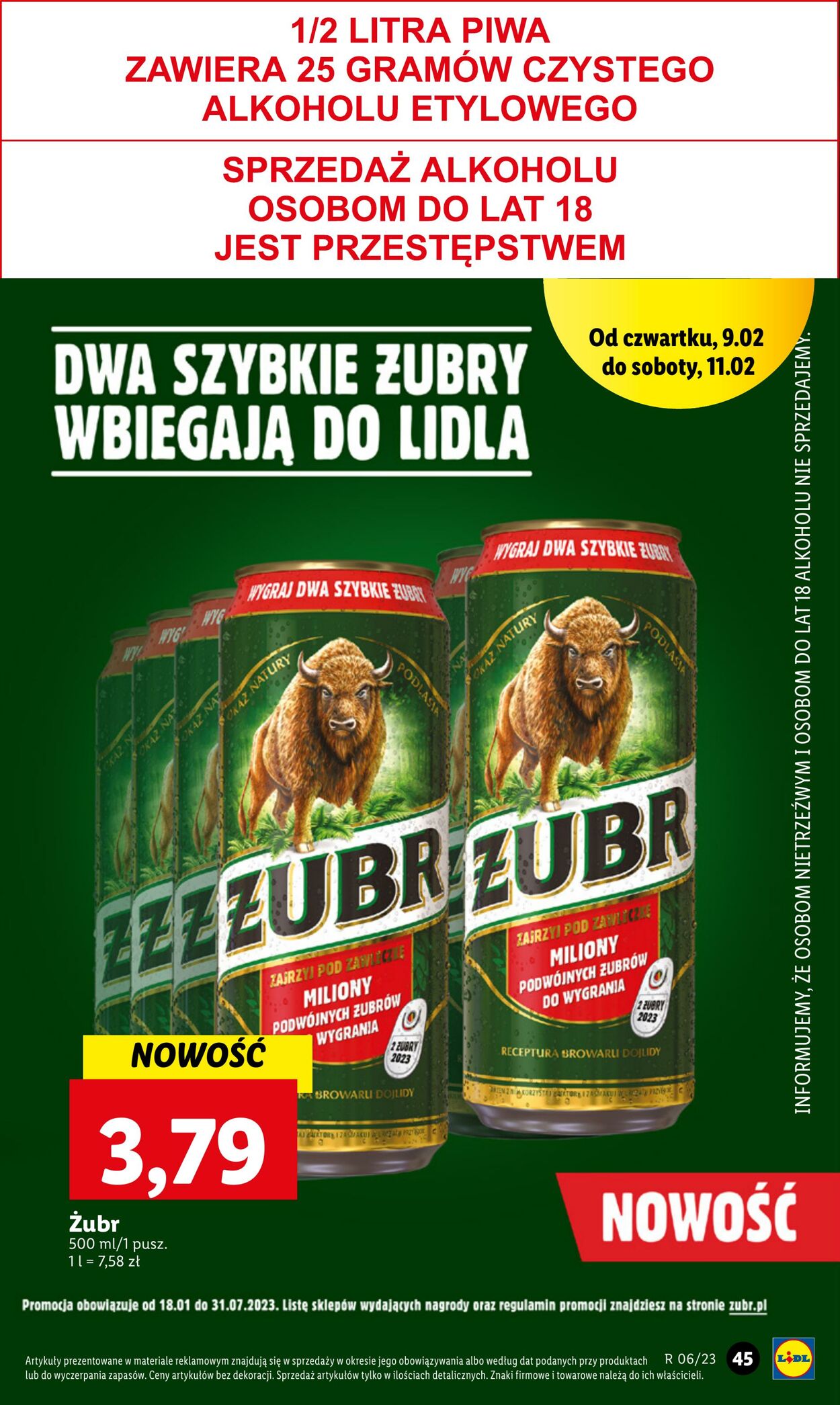 Gazetka Lidl 09.02.2023 - 11.02.2023