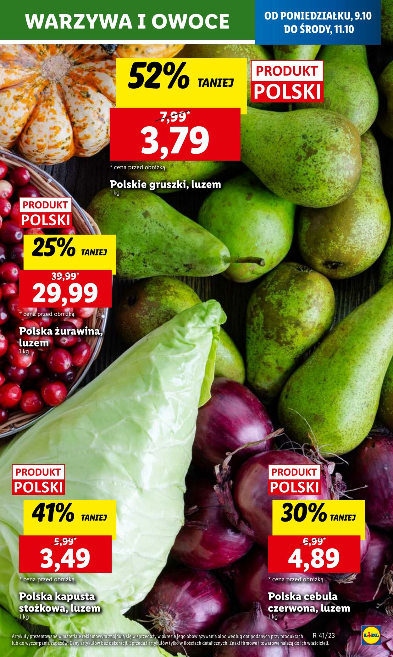 Gazetka Lidl 09.10.2023 - 11.10.2023