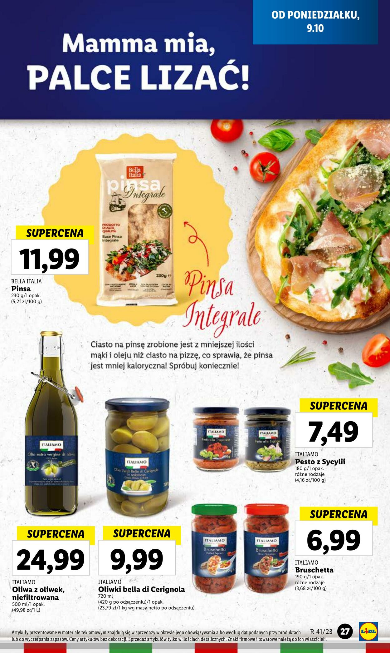 Gazetka Lidl 09.10.2023 - 11.10.2023