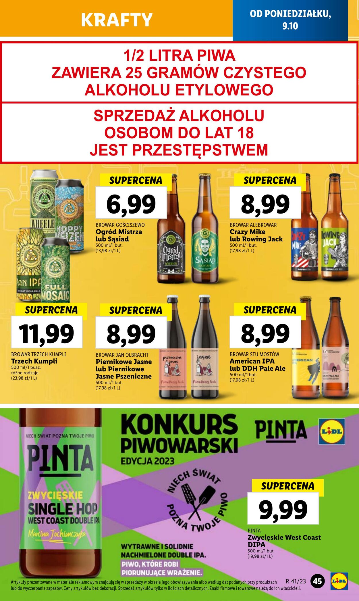 Gazetka Lidl 09.10.2023 - 11.10.2023