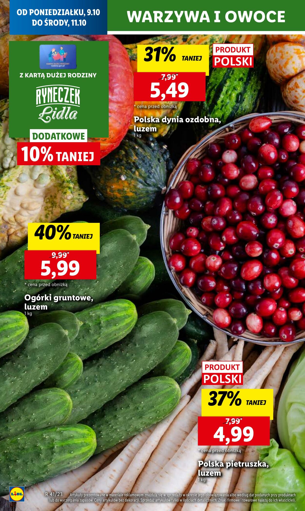 Gazetka Lidl 09.10.2023 - 11.10.2023