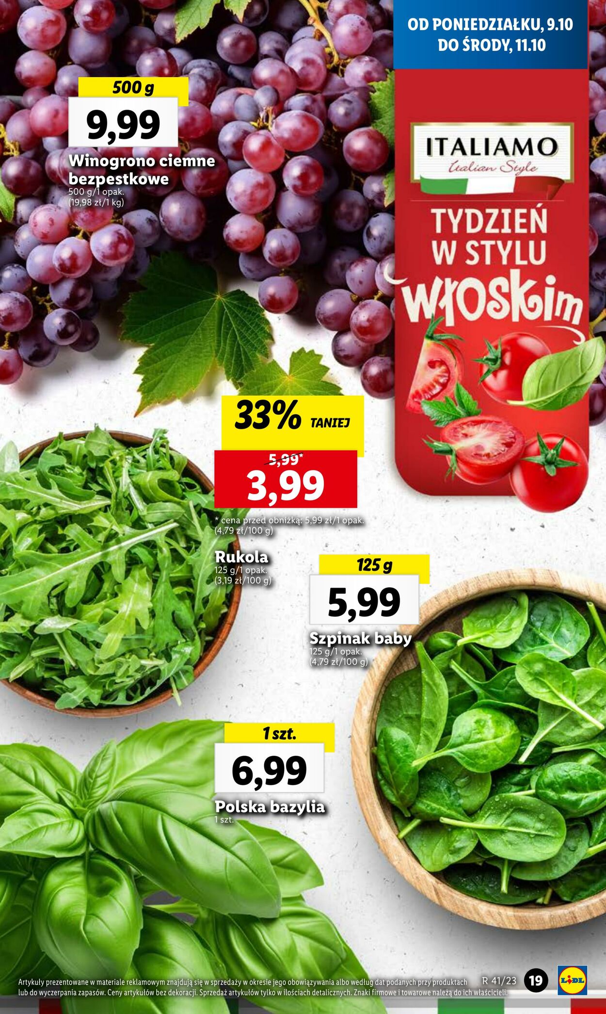 Gazetka Lidl 09.10.2023 - 11.10.2023