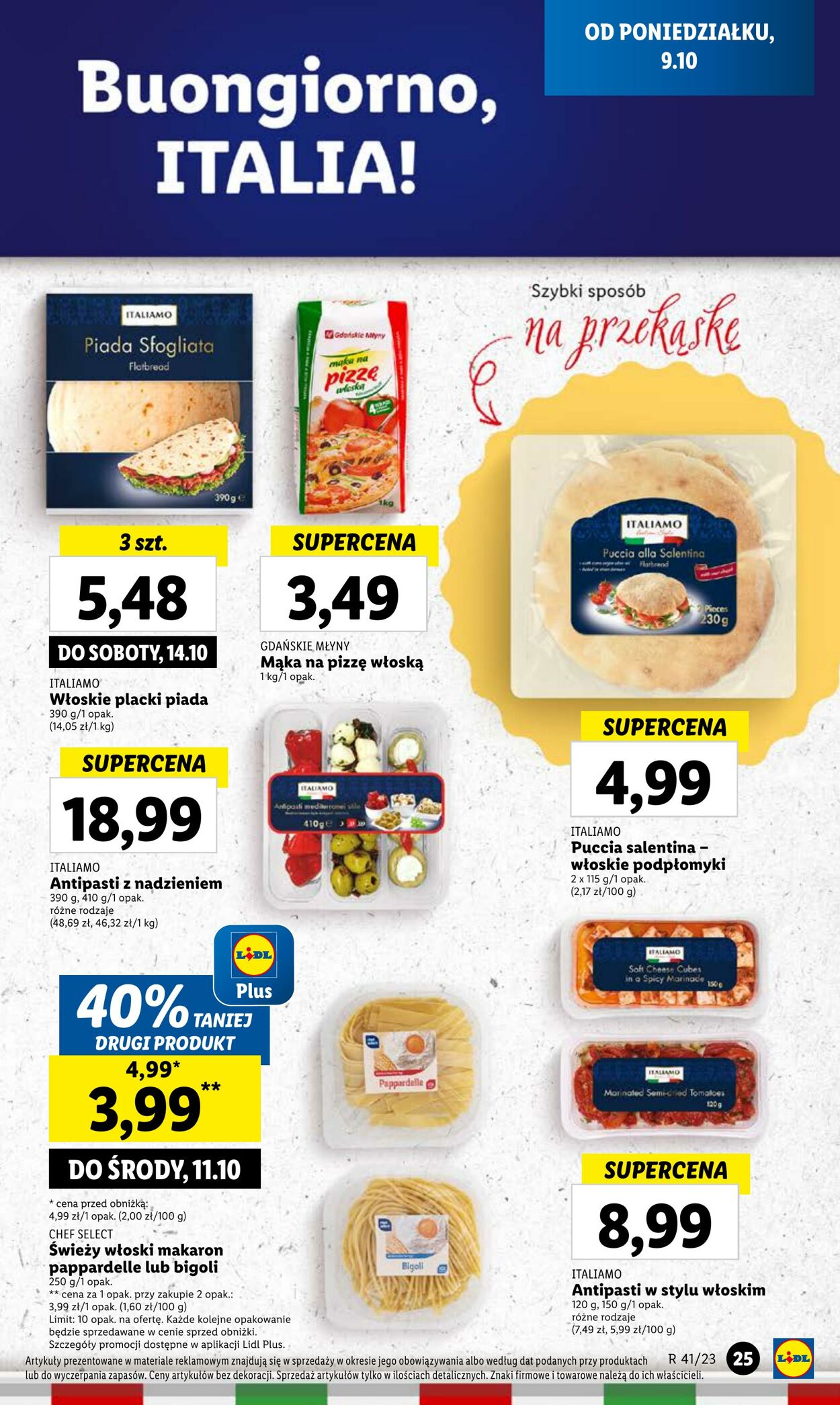 Gazetka Lidl 09.10.2023 - 11.10.2023