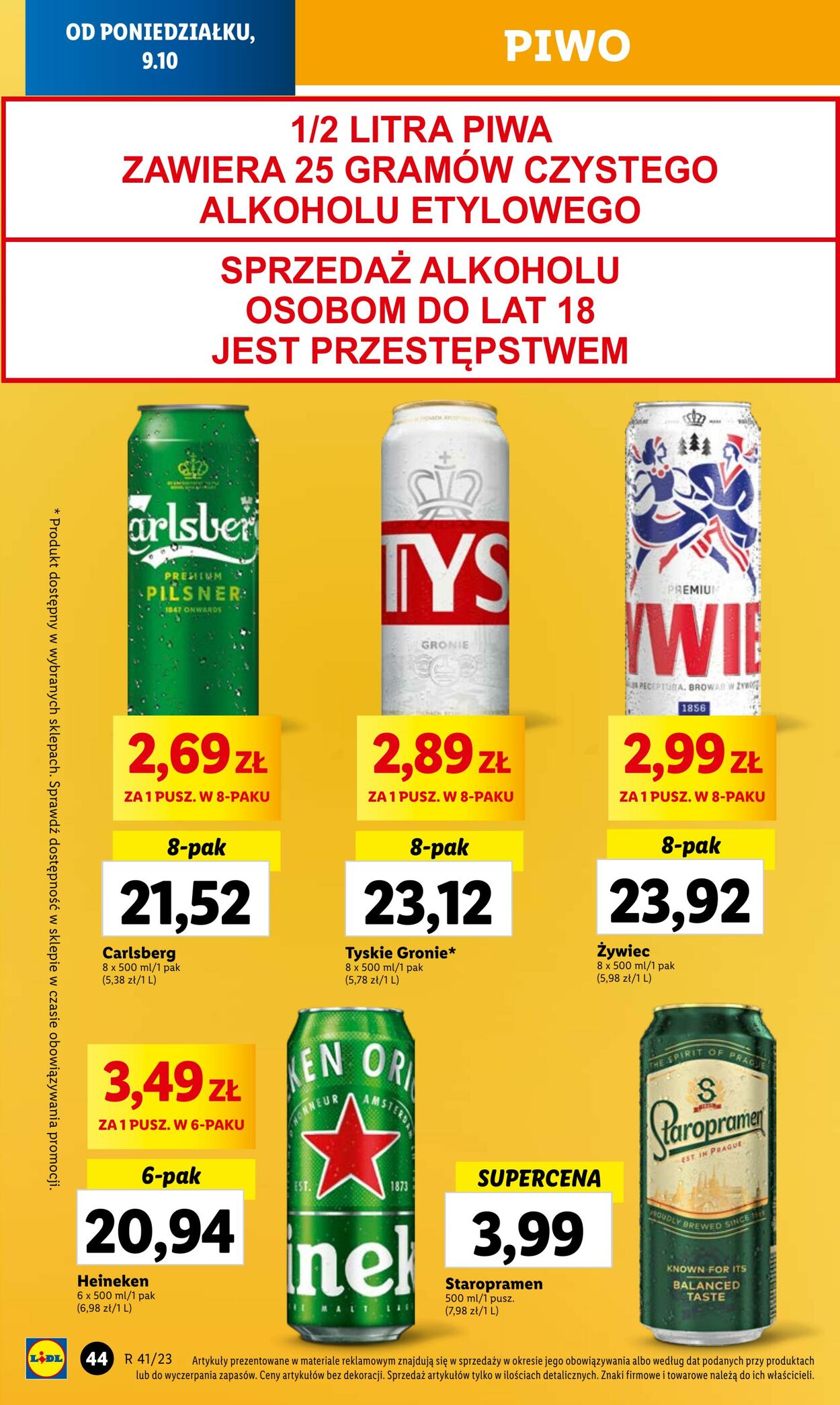 Gazetka Lidl 09.10.2023 - 11.10.2023