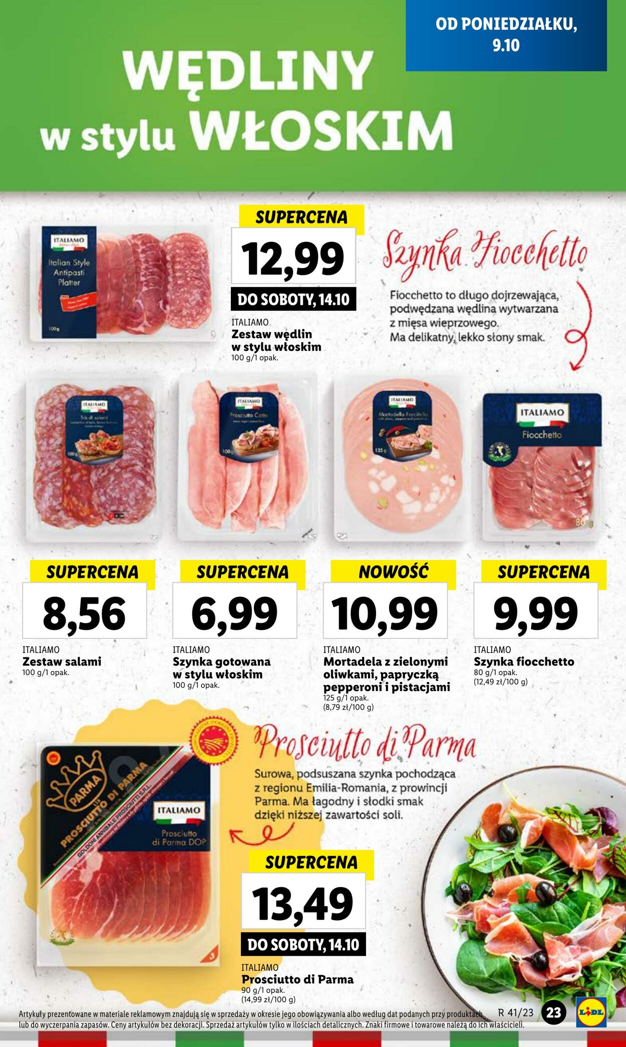 Gazetka Lidl 09.10.2023 - 11.10.2023