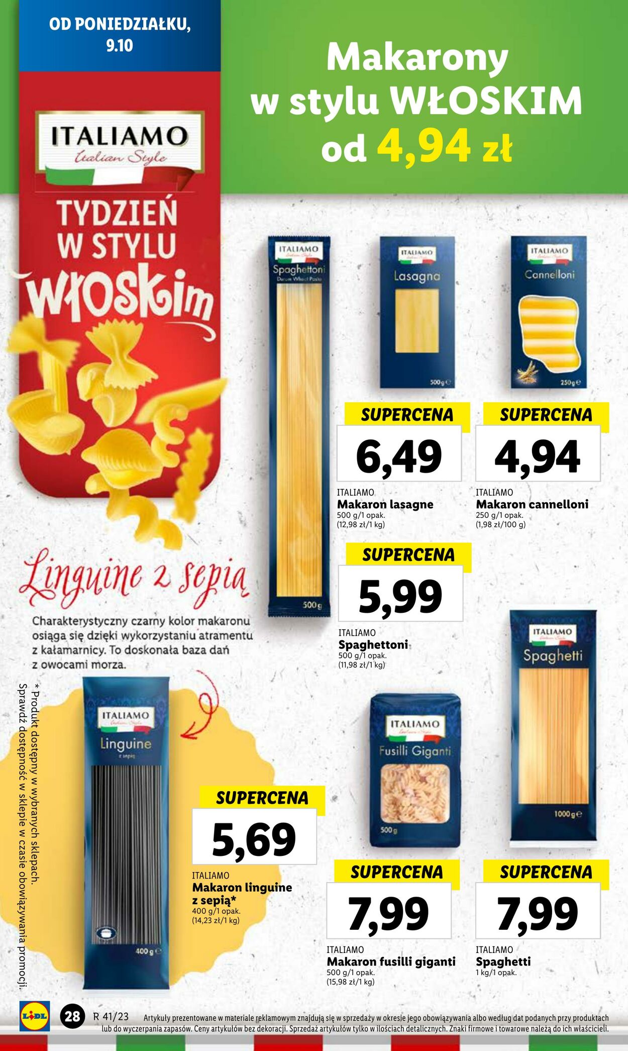 Gazetka Lidl 09.10.2023 - 11.10.2023