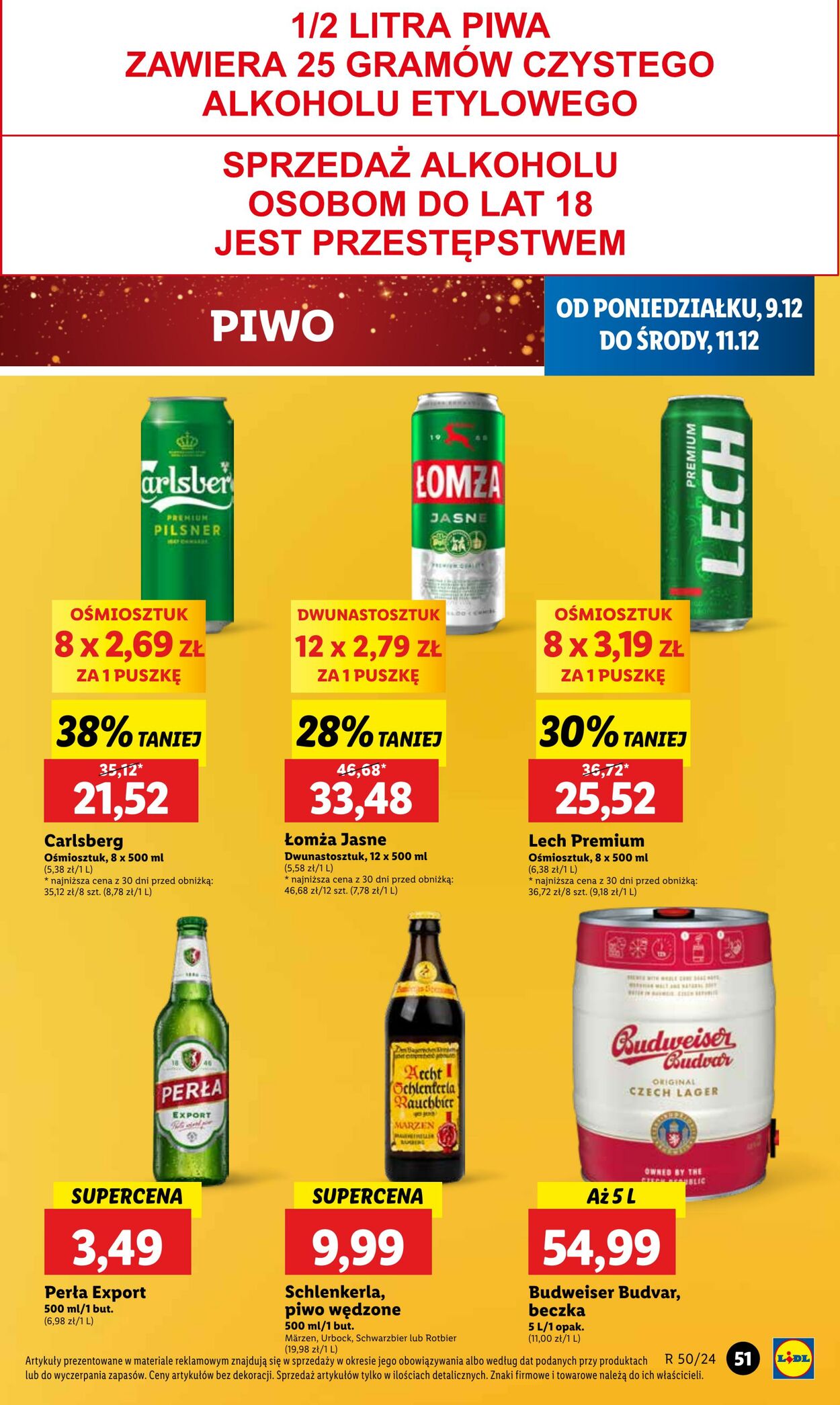 Gazetka Lidl 09.12.2024 - 11.12.2024