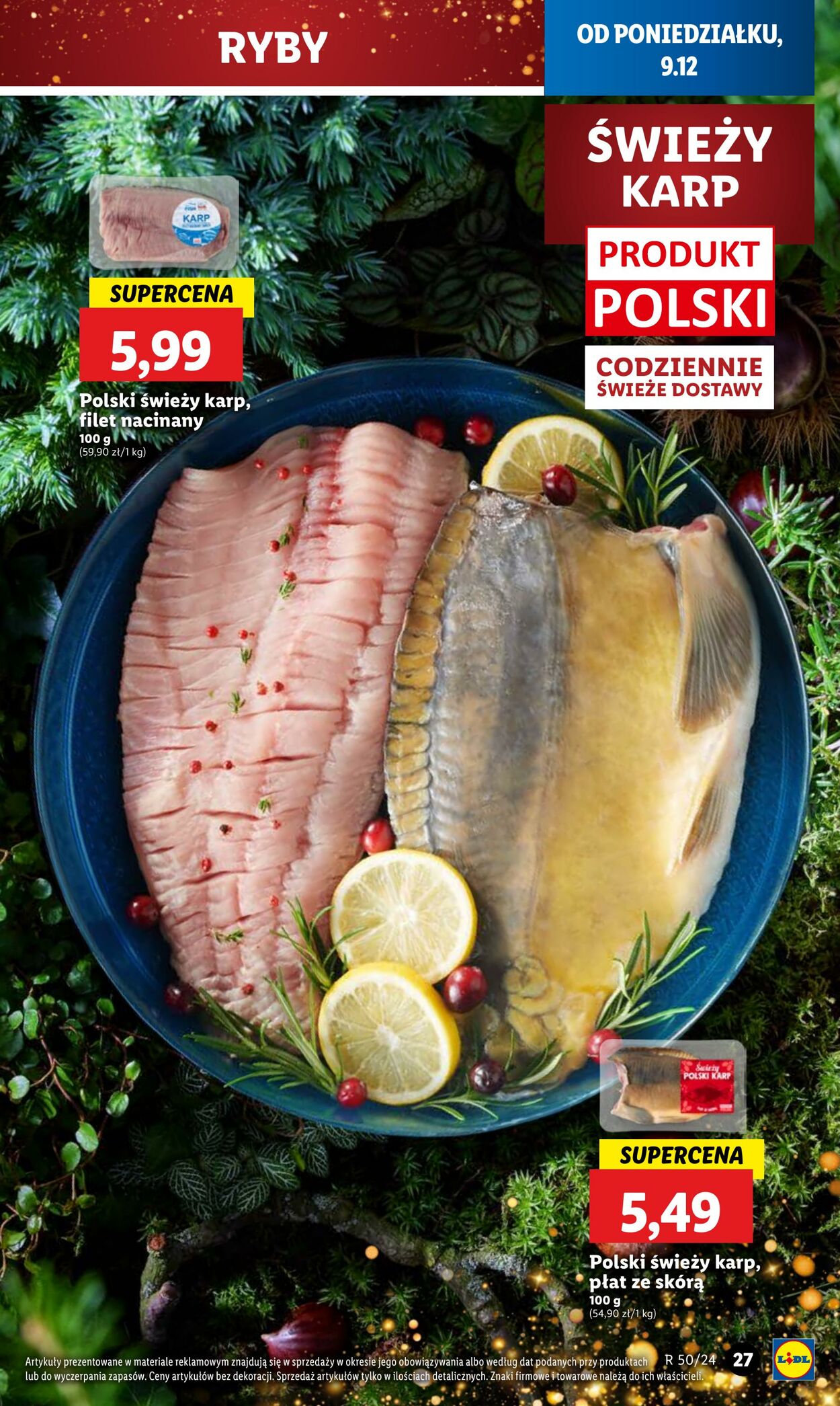 Gazetka Lidl 09.12.2024 - 11.12.2024