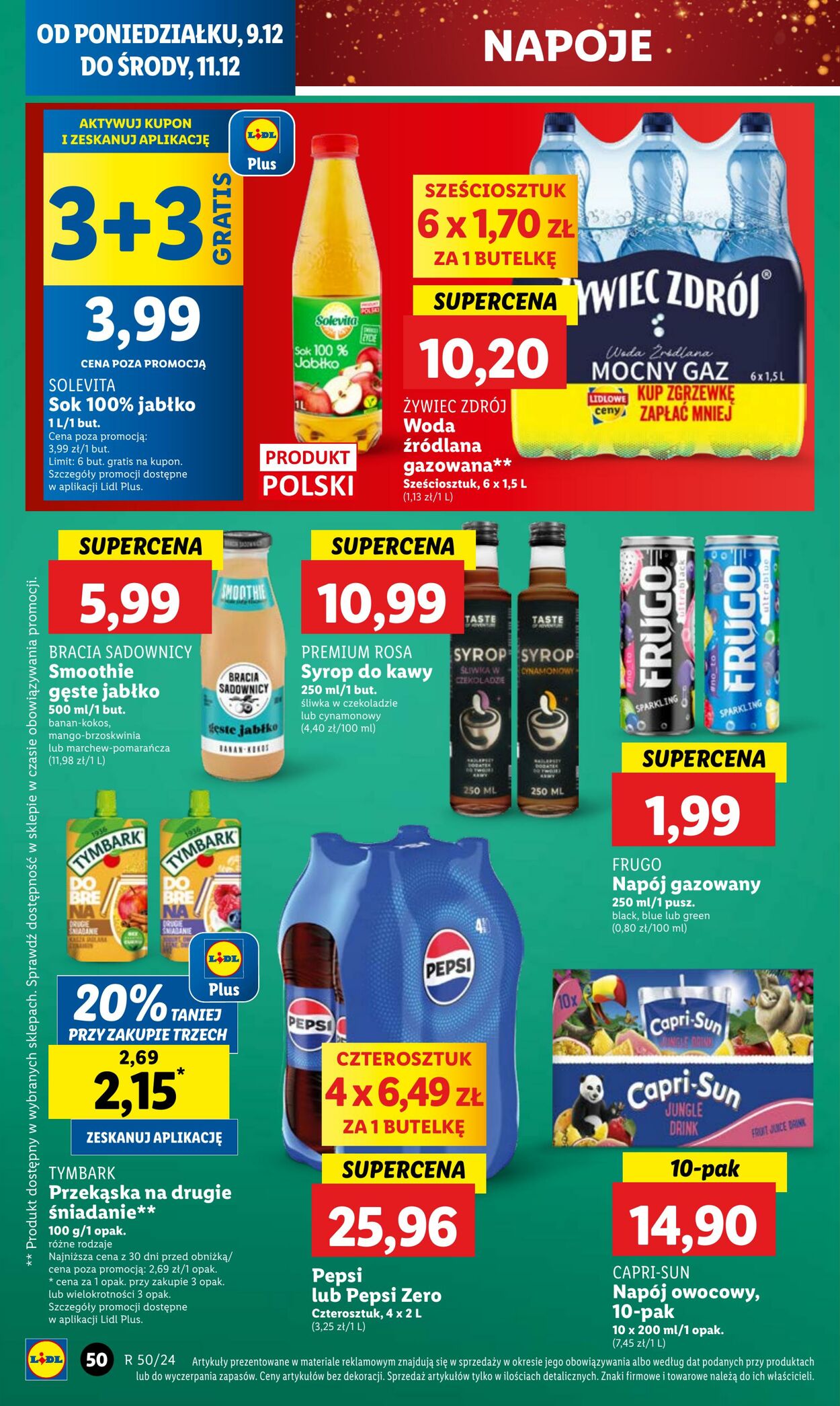 Gazetka Lidl 09.12.2024 - 11.12.2024