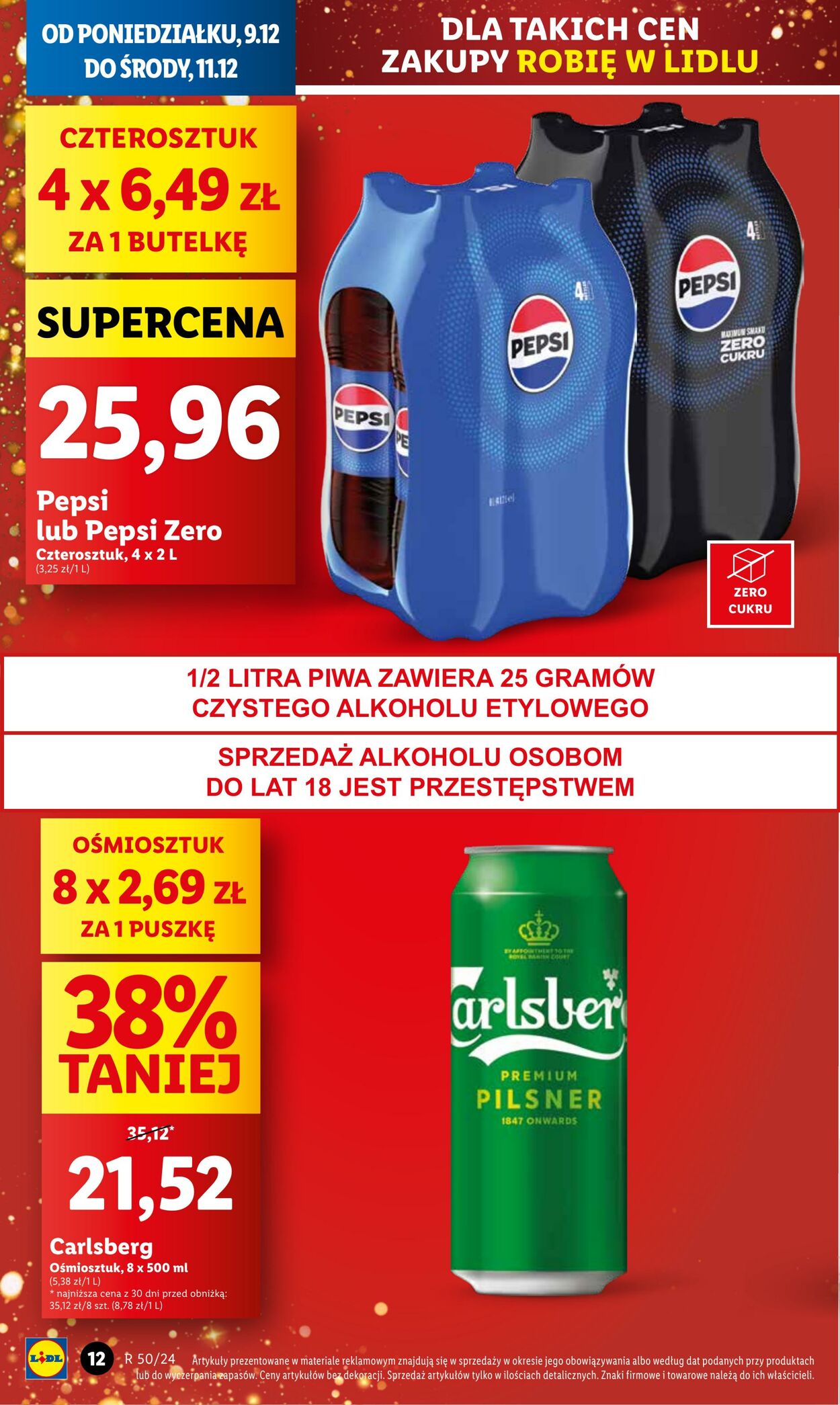 Gazetka Lidl 09.12.2024 - 11.12.2024