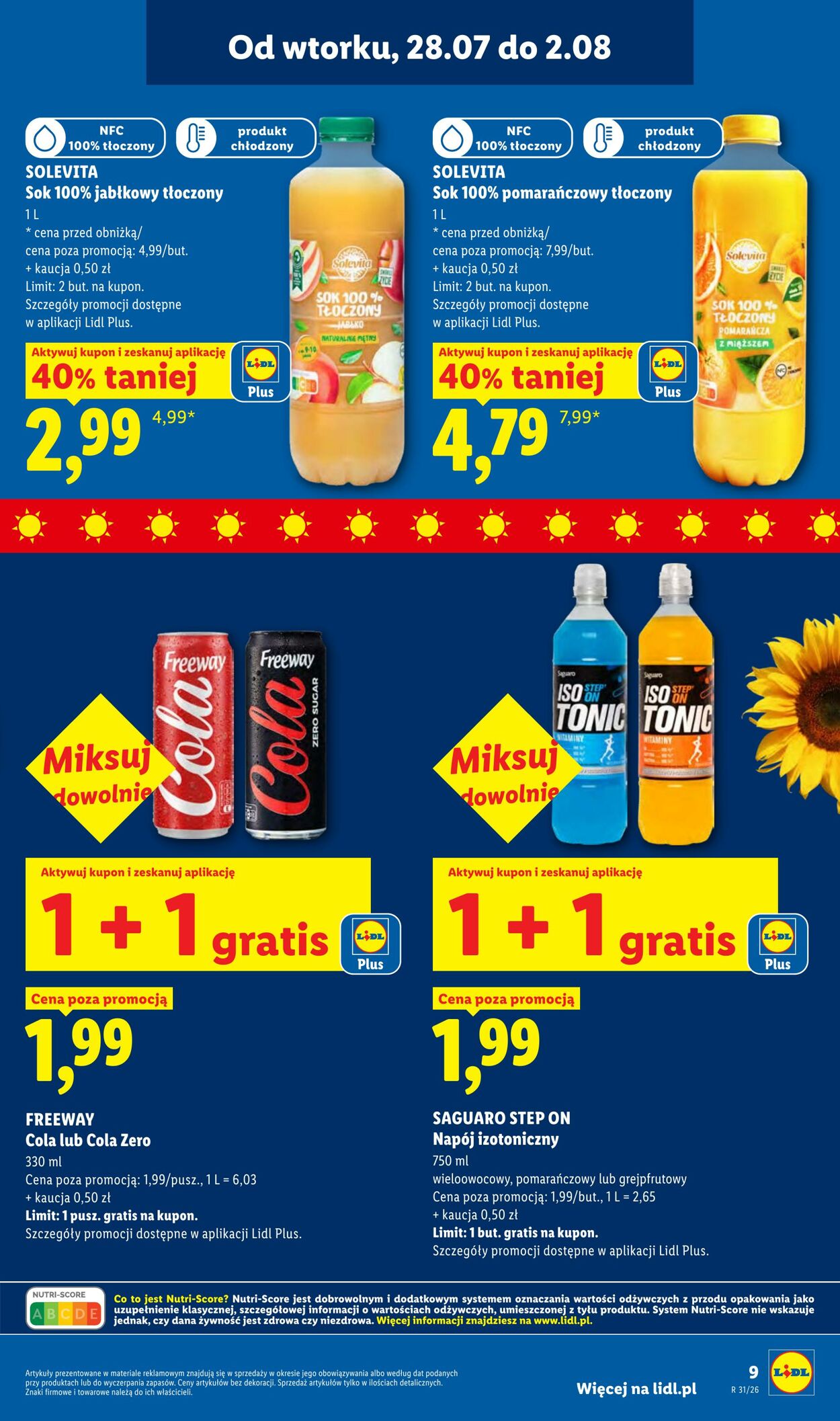 Gazetka Lidl 28.07.2026 - 01.08.2026