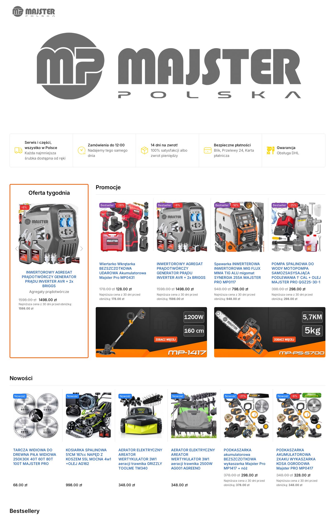 Gazetka Majster 30.03.2026 - 08.04.2026
