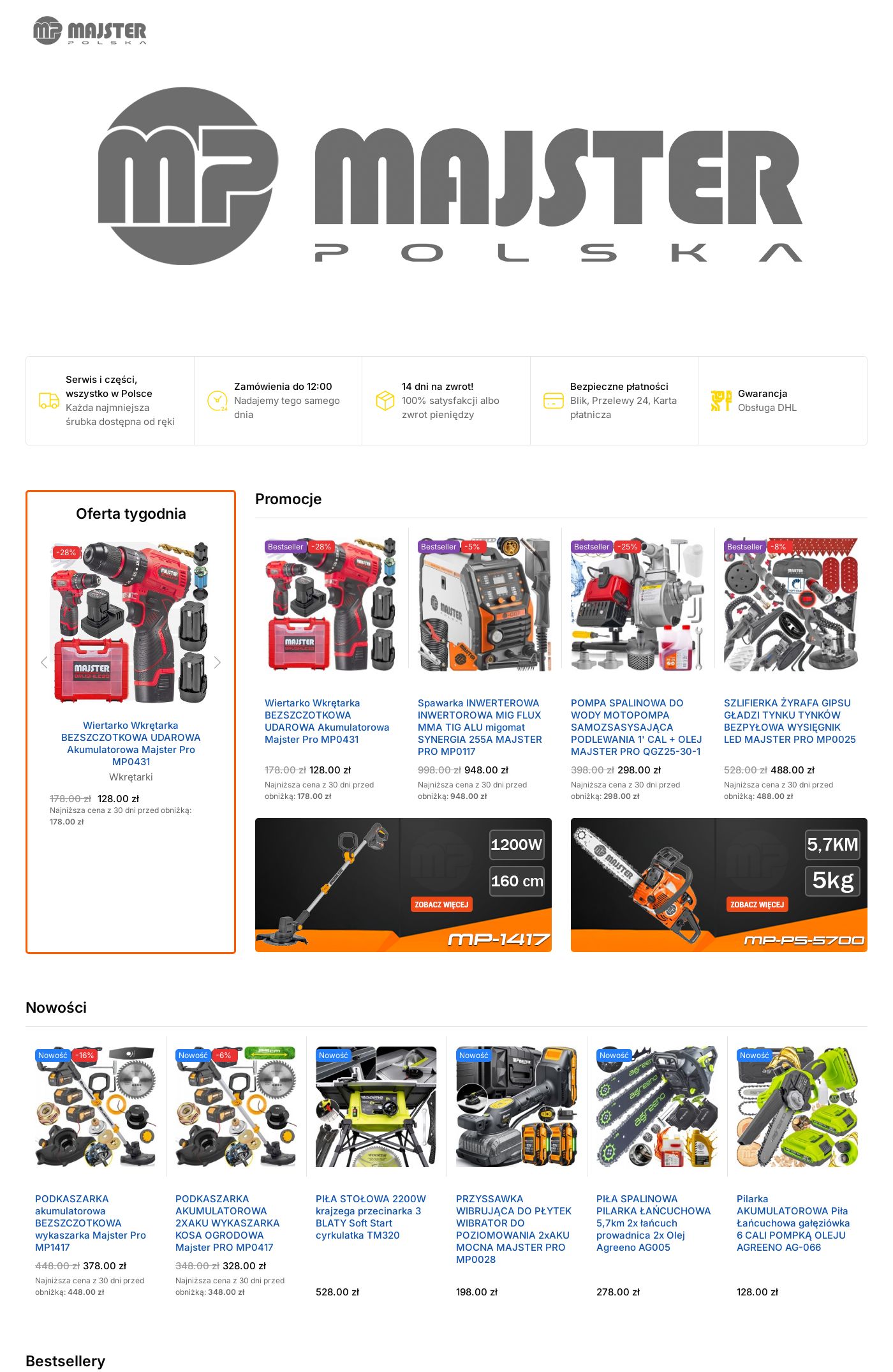 Gazetka Majster 09.03.2026 - 18.03.2026
