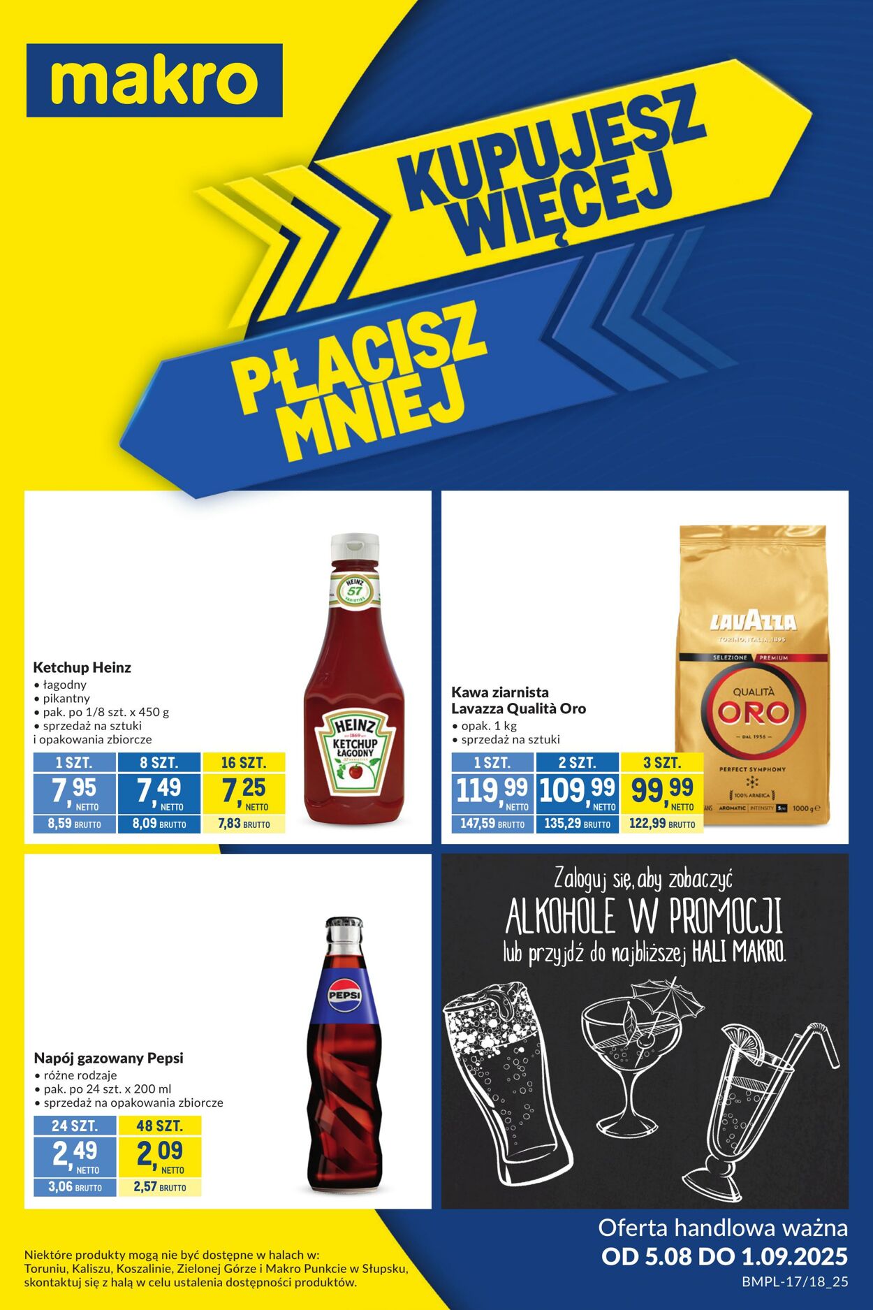 Gazetka Makro 05.08.2025 - 01.09.2025