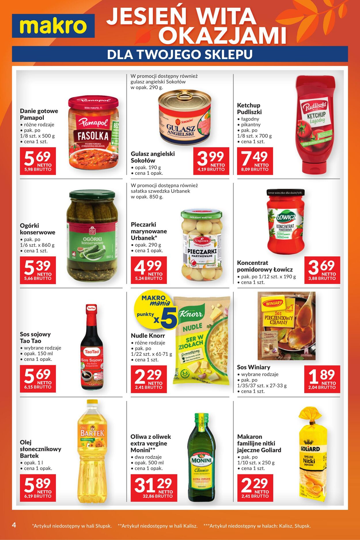 Gazetka Makro 29.10.2024 - 11.11.2024