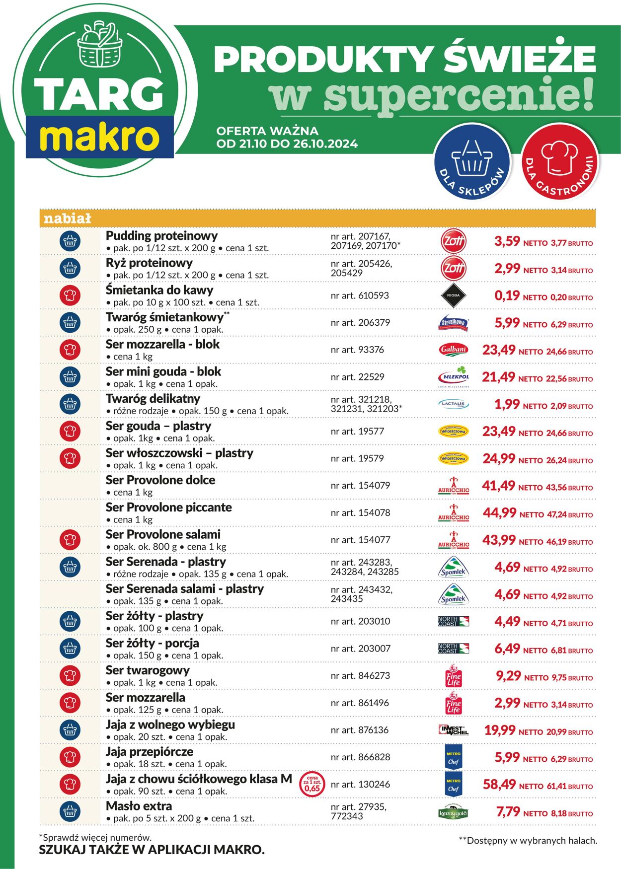 Gazetka Makro 21.10.2024 - 26.11.2024