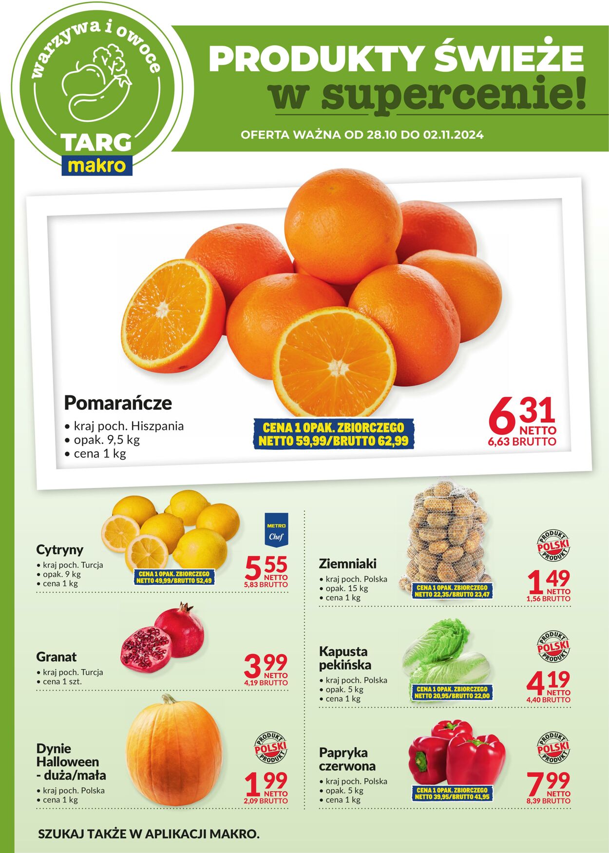 Gazetka Makro 28.10.2024 - 02.11.2024