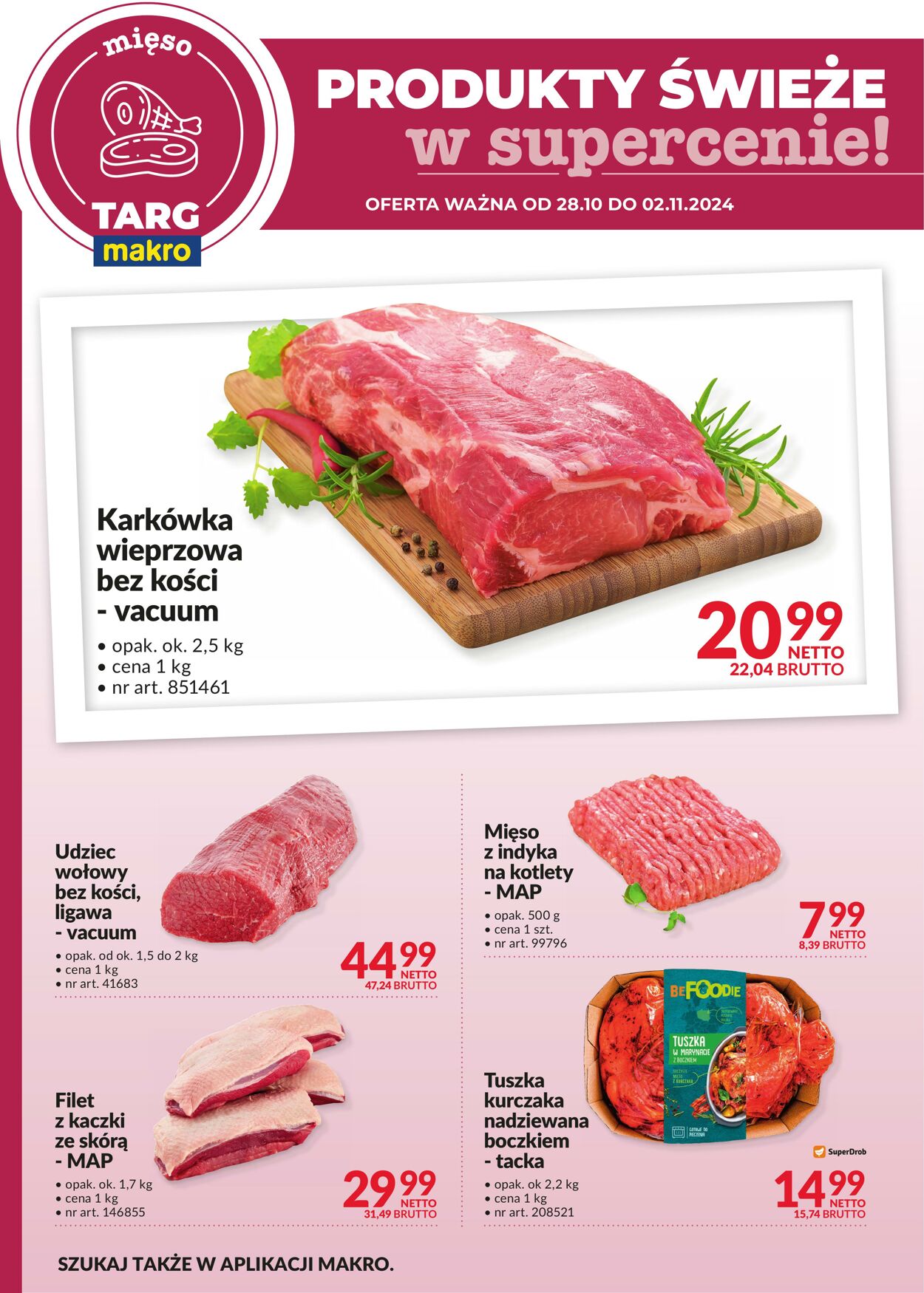 Gazetka Makro 28.10.2024 - 02.11.2024