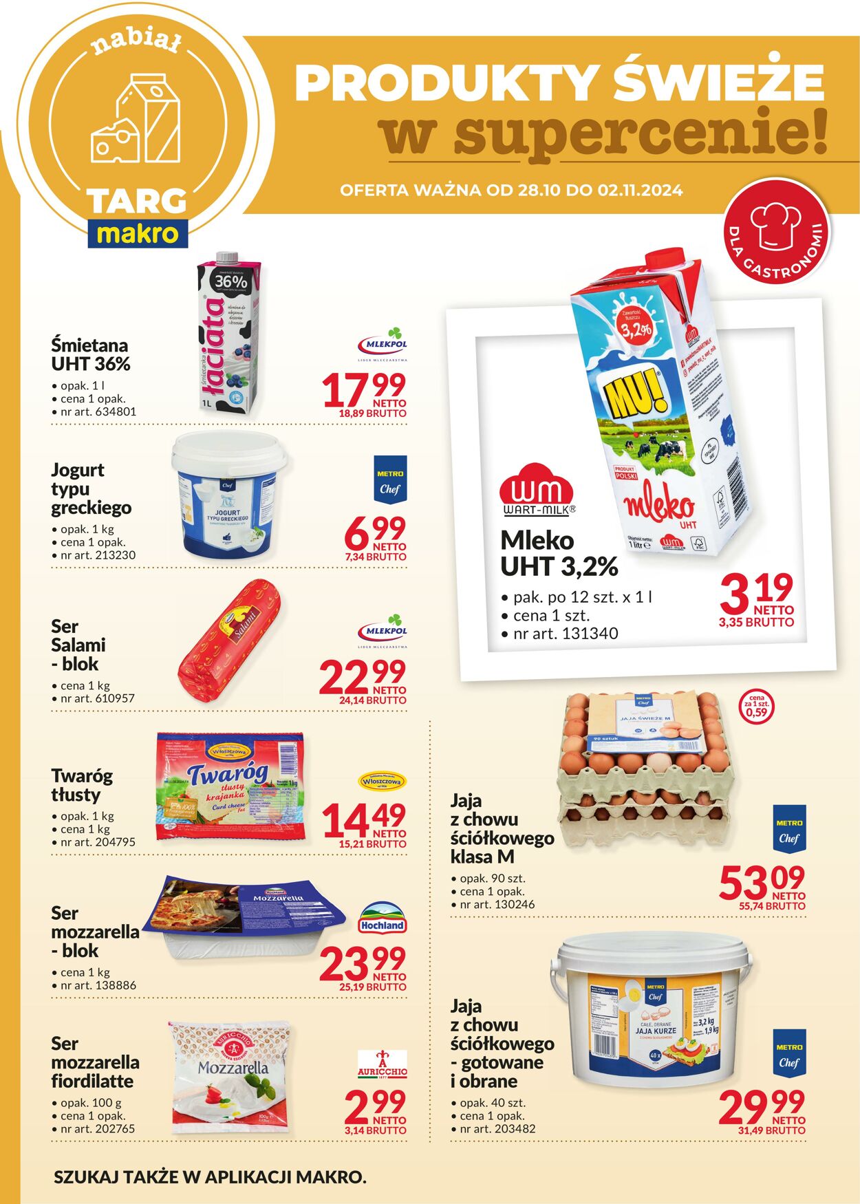 Gazetka Makro 28.10.2024 - 02.11.2024