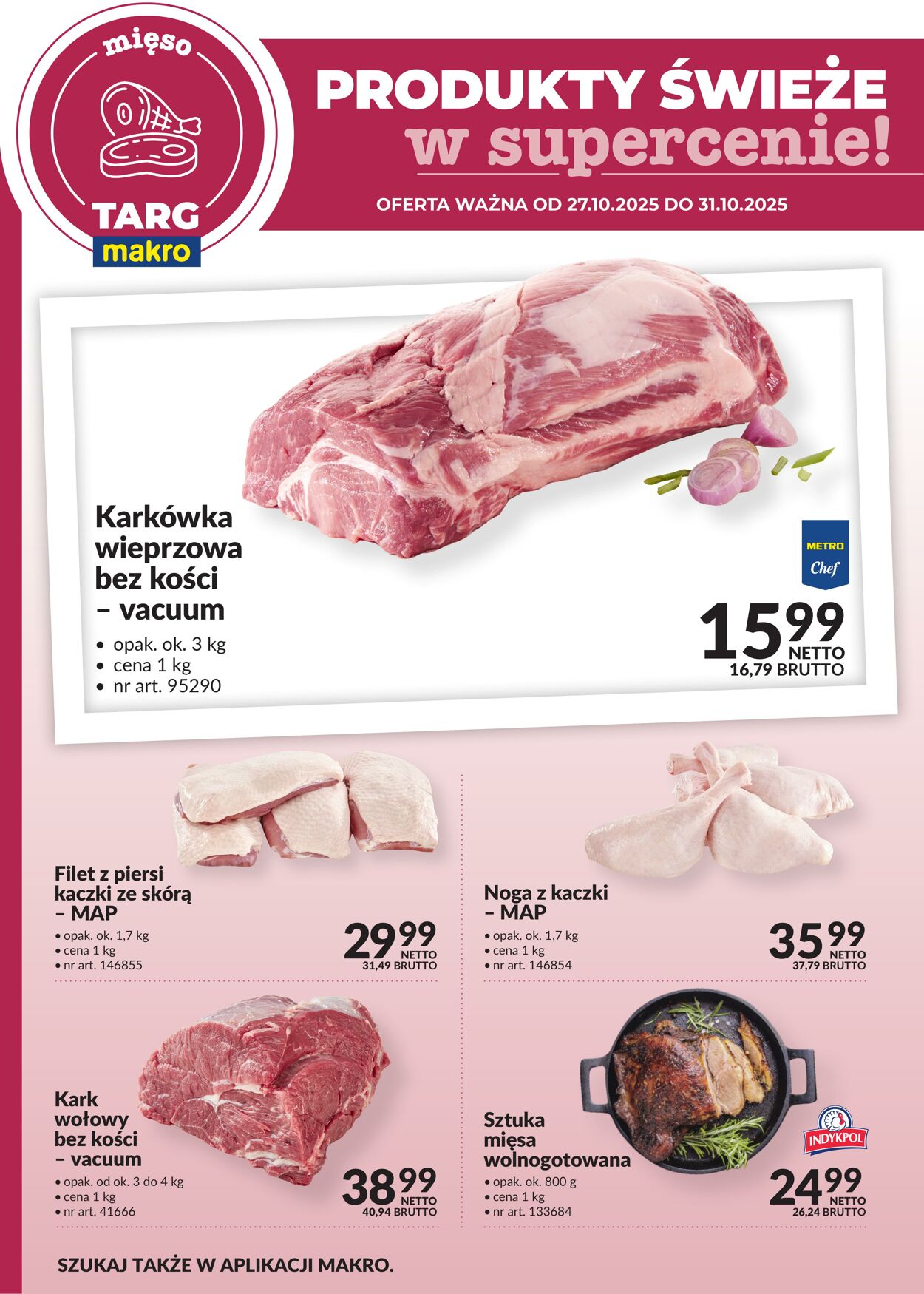 Gazetka Makro 27.10.2025 - 31.10.2025