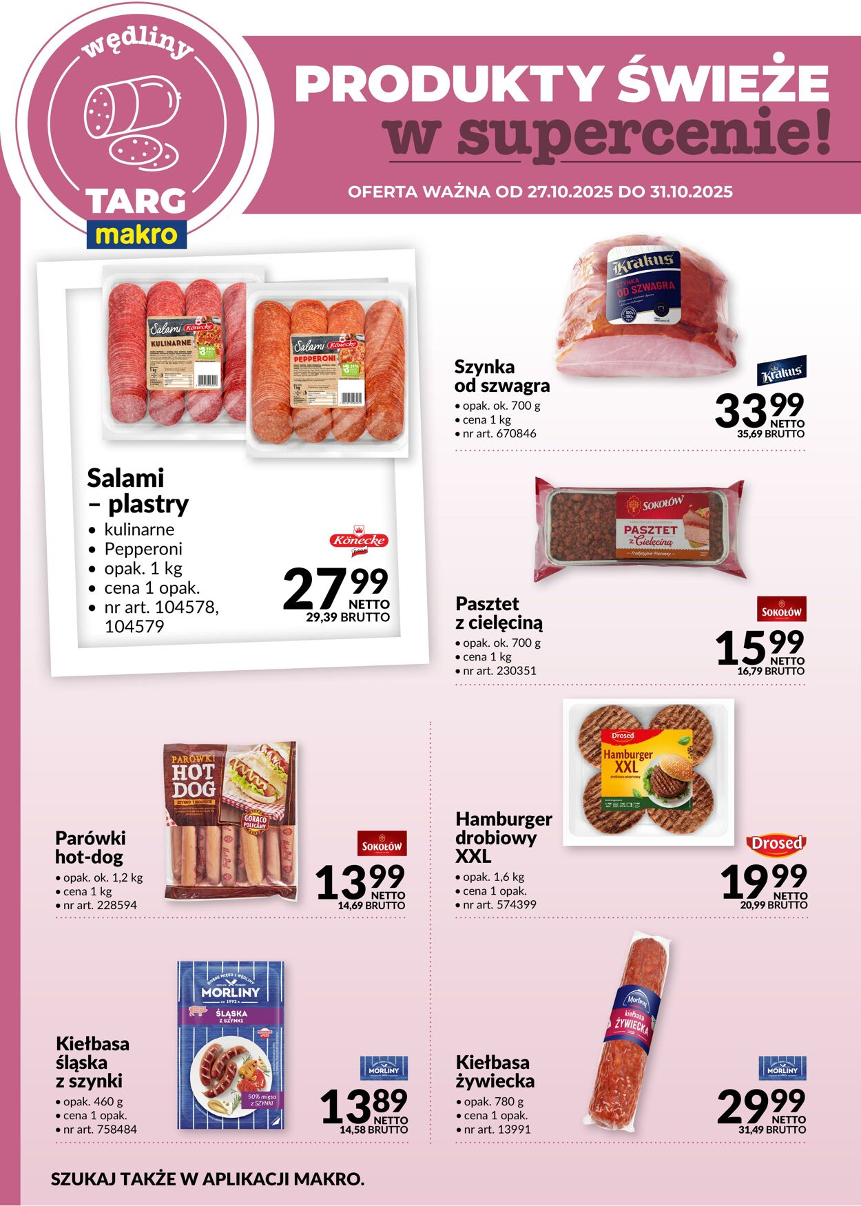 Gazetka Makro 27.10.2025 - 31.10.2025