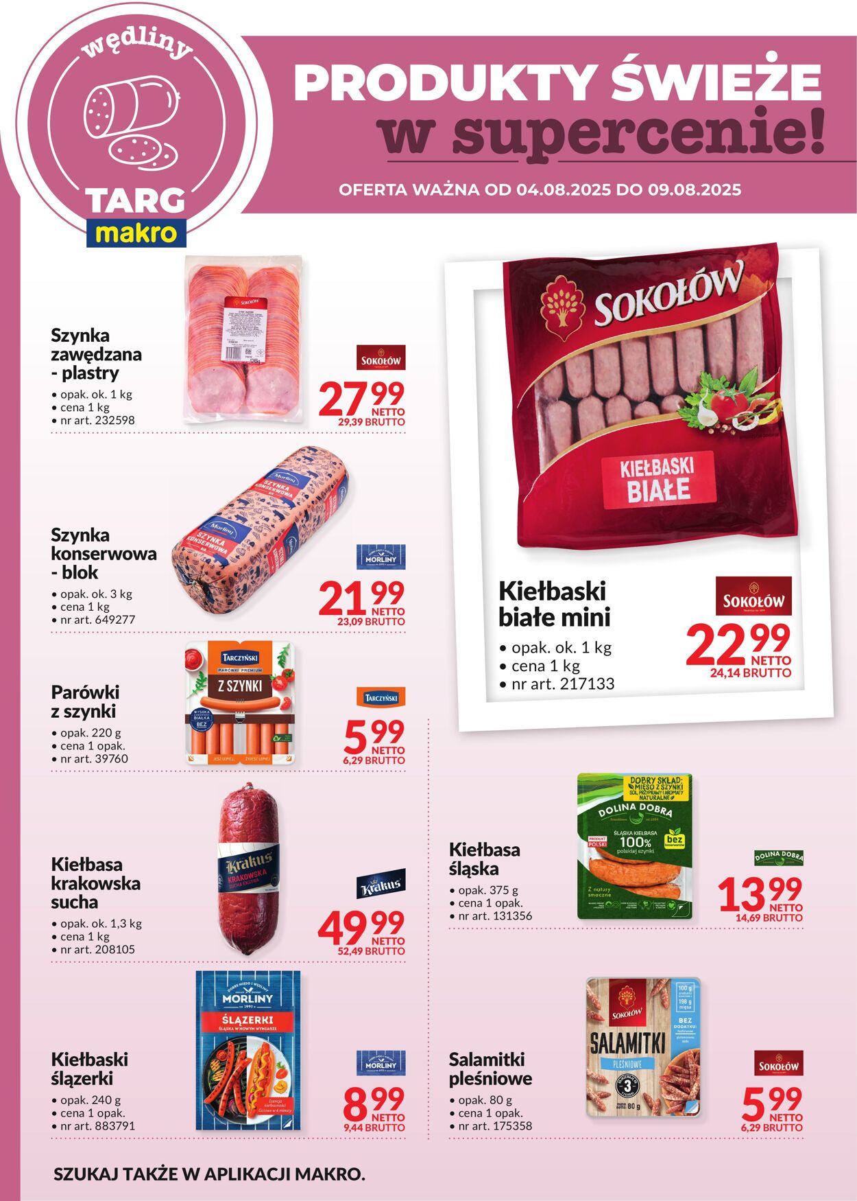 Gazetka Makro 04.08.2025 - 09.08.2025